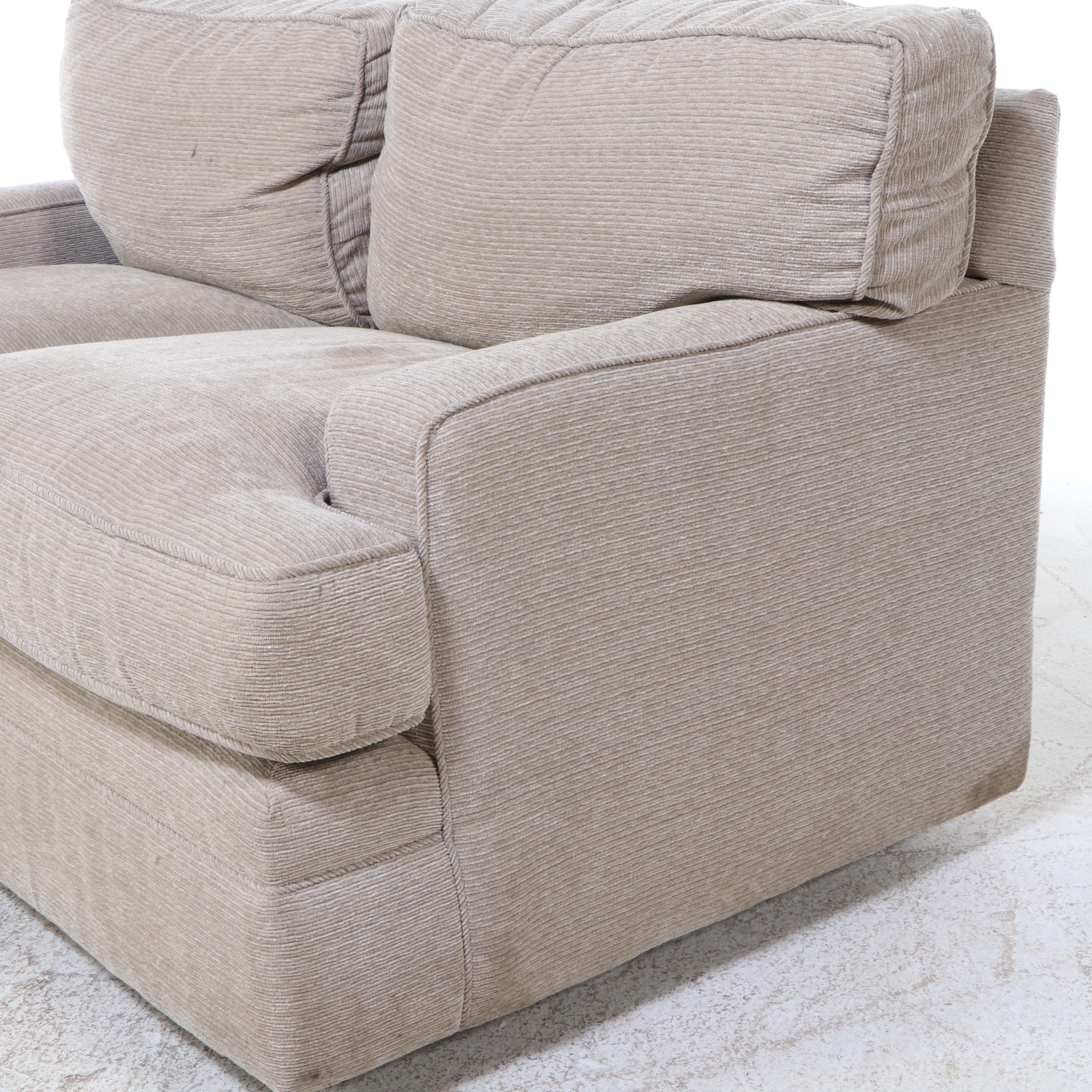 Storehouse Furniture by Mitchell Gold Upholstered Track-Arm Loveseat