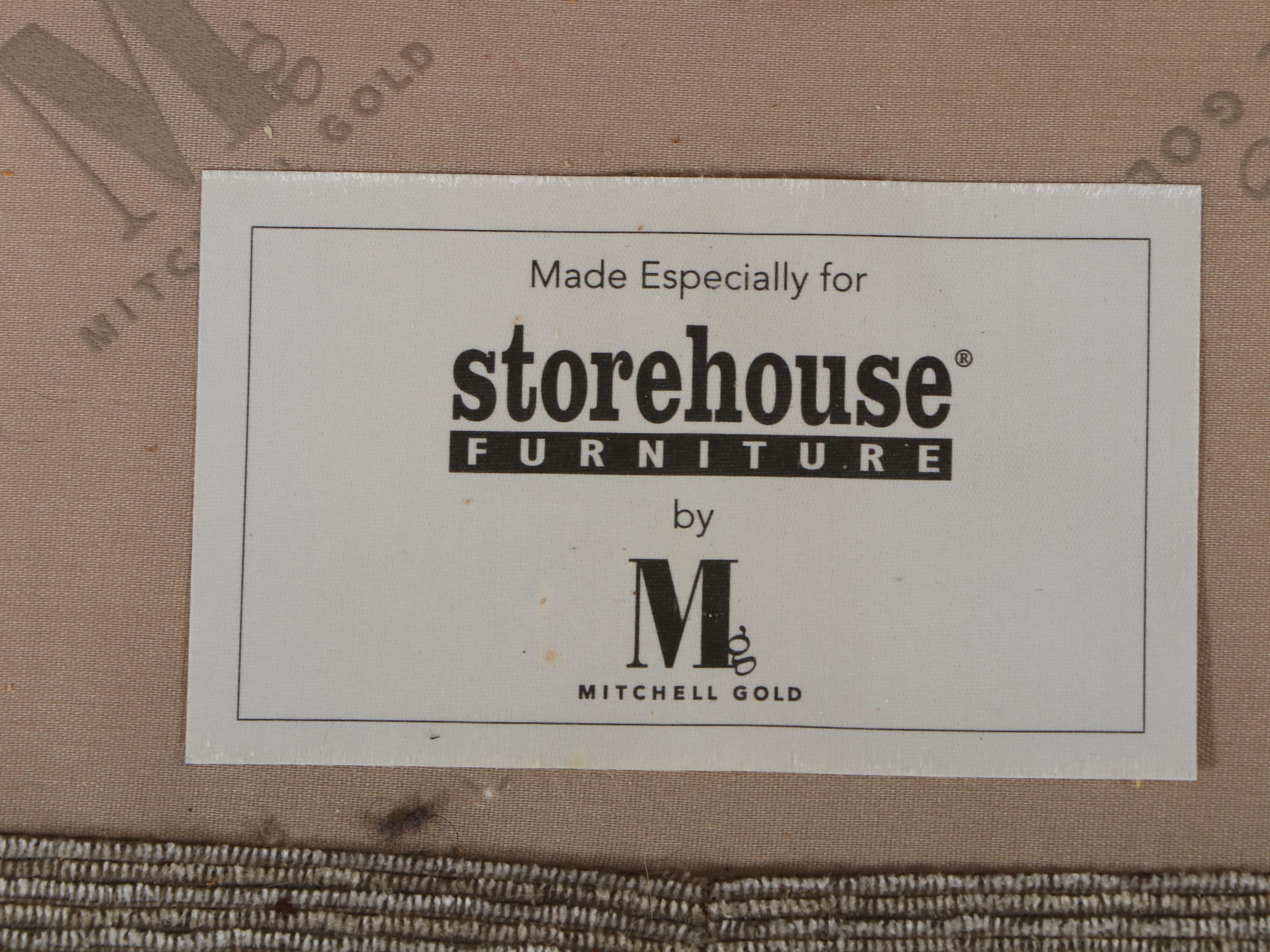 Storehouse Furniture by Mitchell Gold Upholstered Track-Arm Loveseat