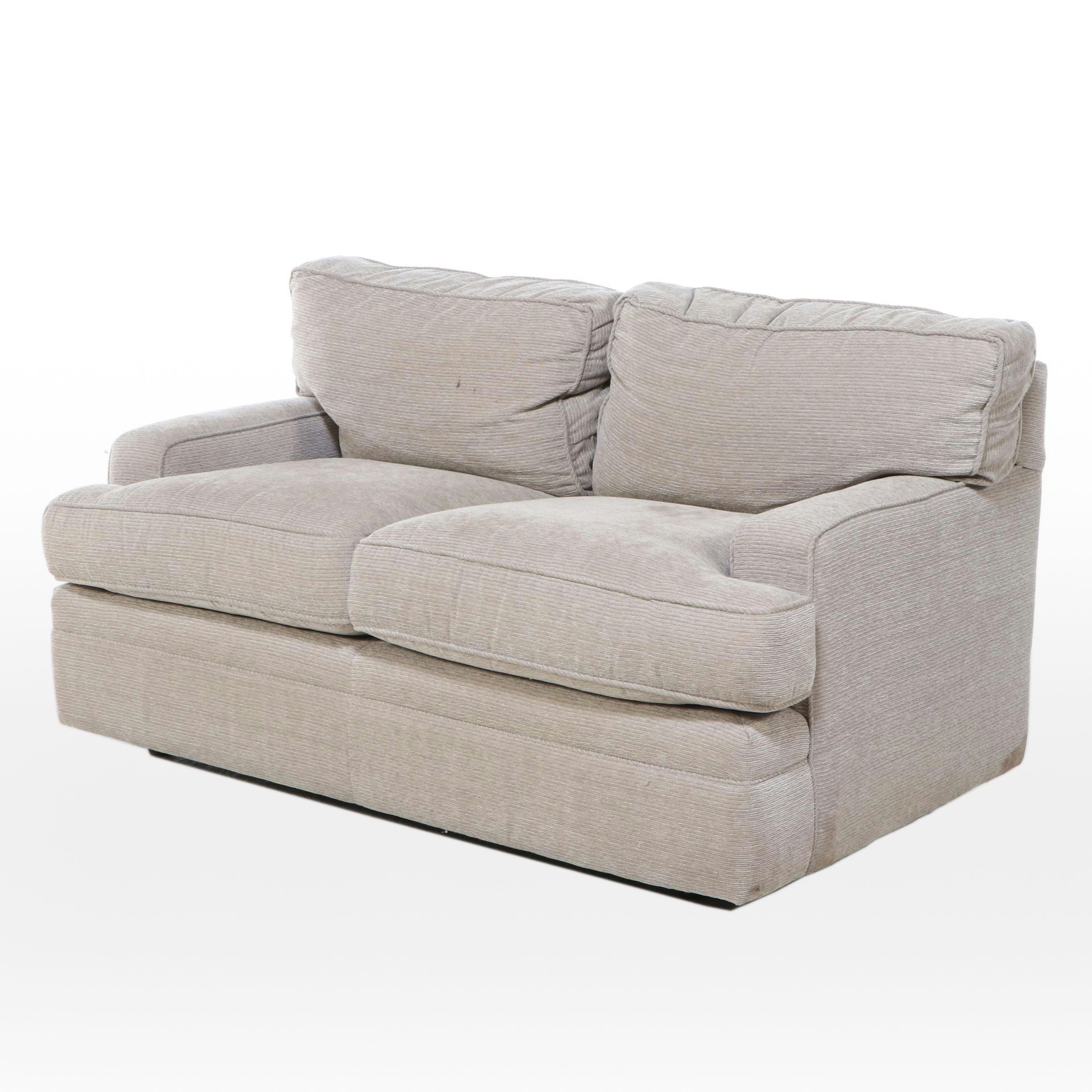 Storehouse Furniture by Mitchell Gold Upholstered Track-Arm Loveseat