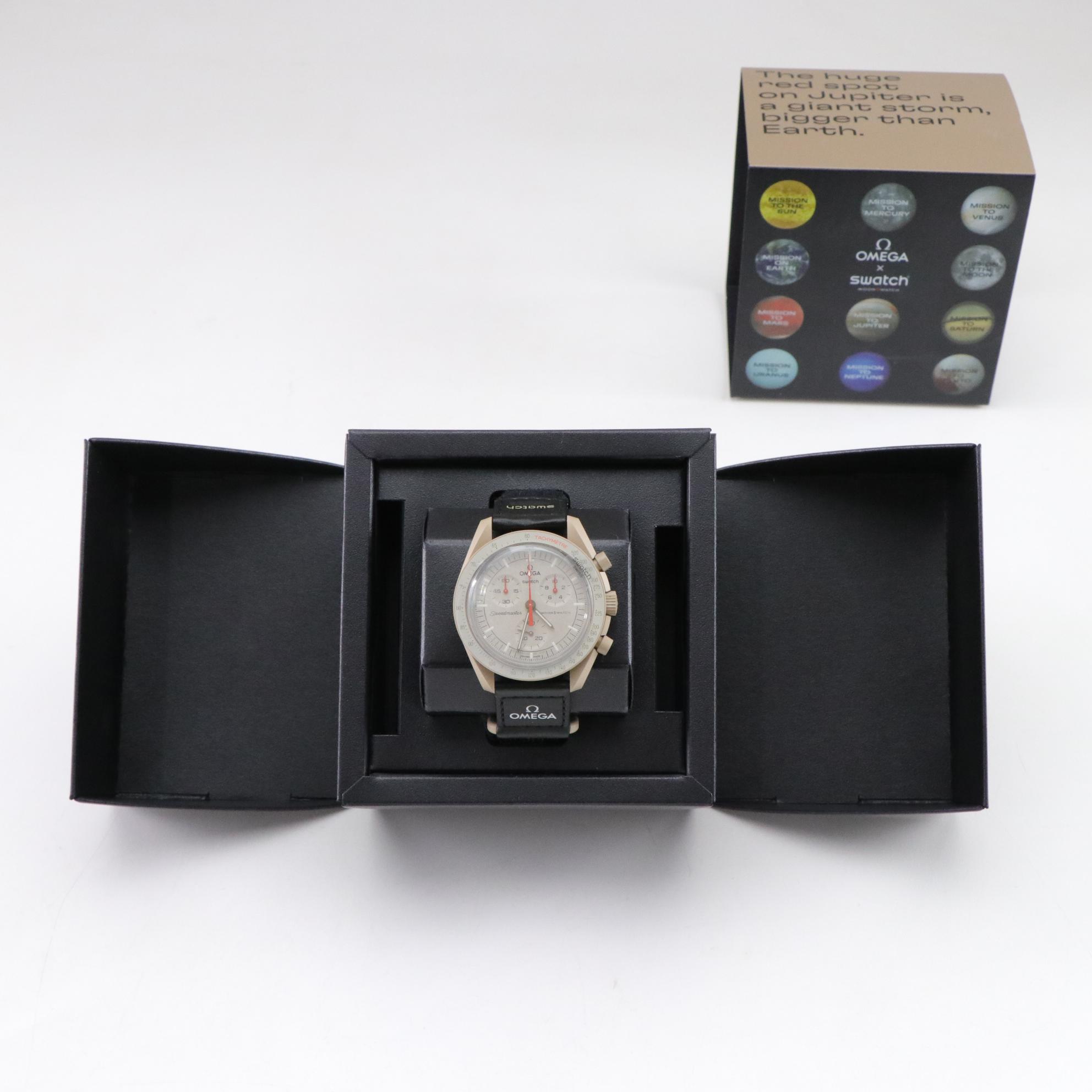 Omega X Swatch Moonswatch Mission to Jupiter Bioceramic Quartz Watch