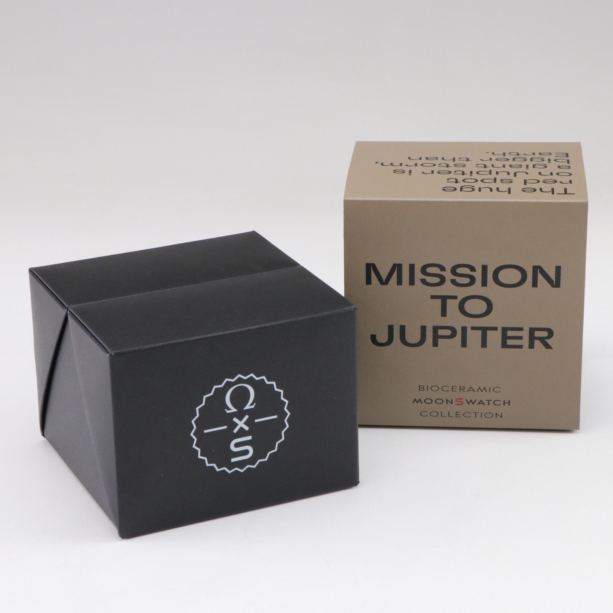 Omega X Swatch Moonswatch Mission to Jupiter Bioceramic Quartz Watch