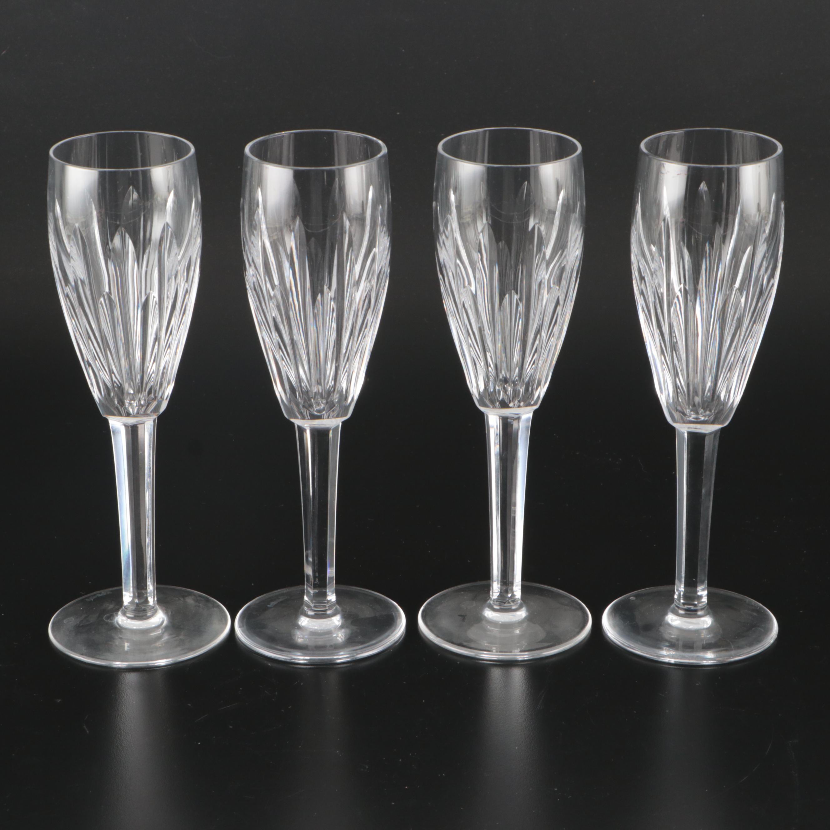 Waterford Crystal "Carina" Champagne Flutes, 1987–2017
