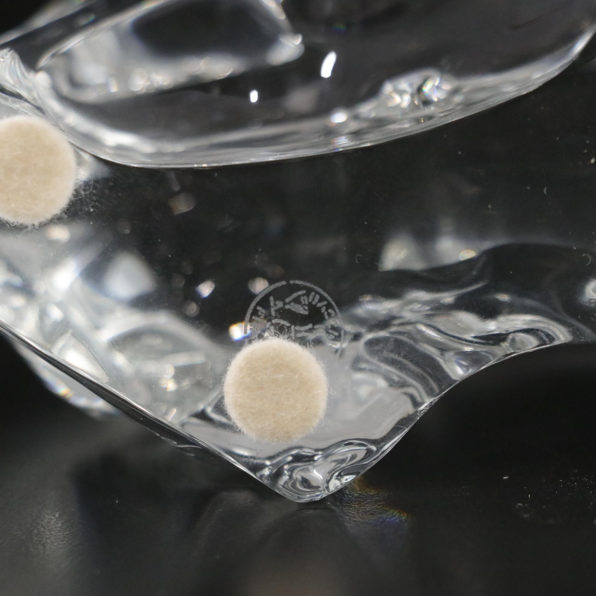 Baccarat Crystal Bull Figurine