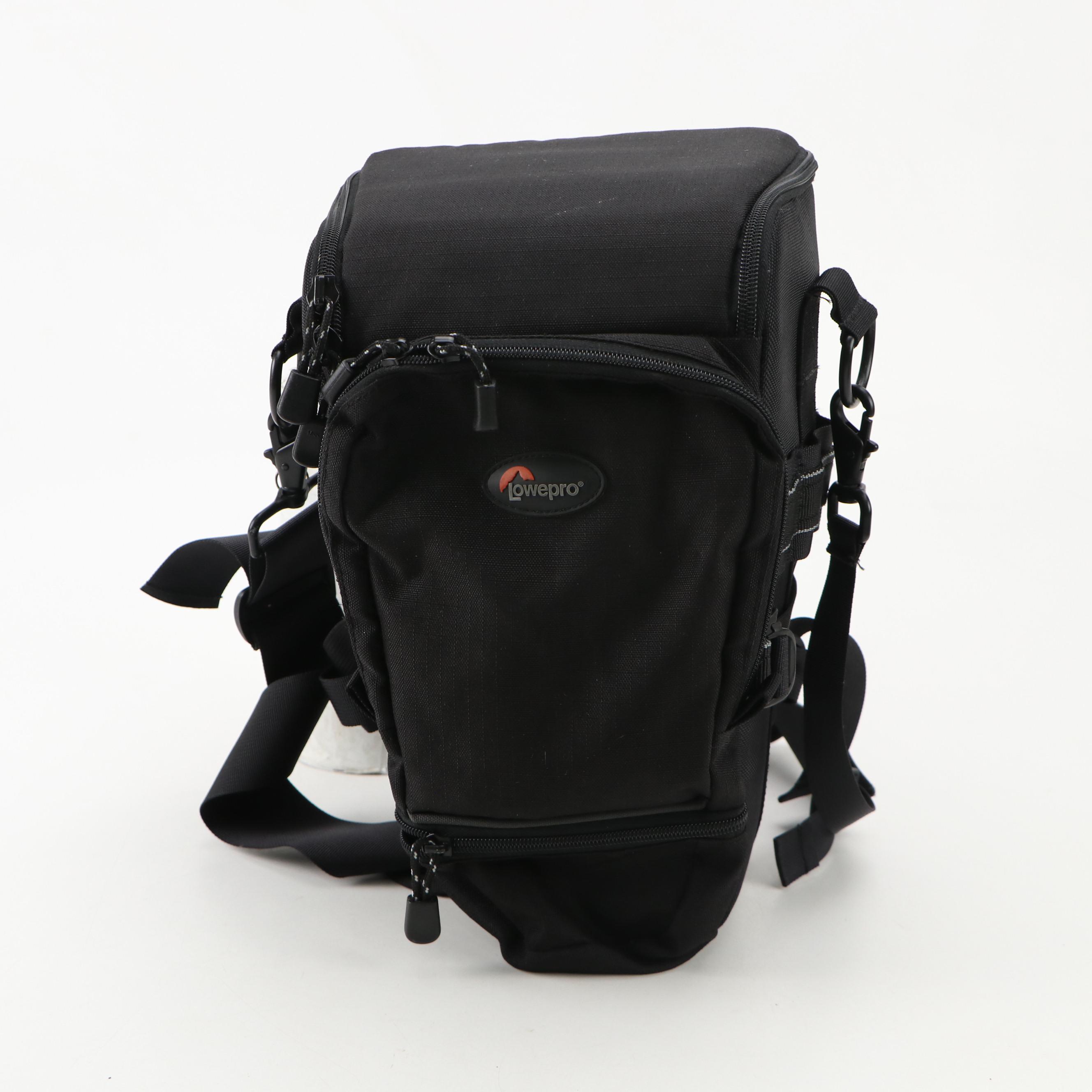 Nikon D5100 SLR Camera with DX AF-S Nikkor 55-300mm Lens, Flash and Bag