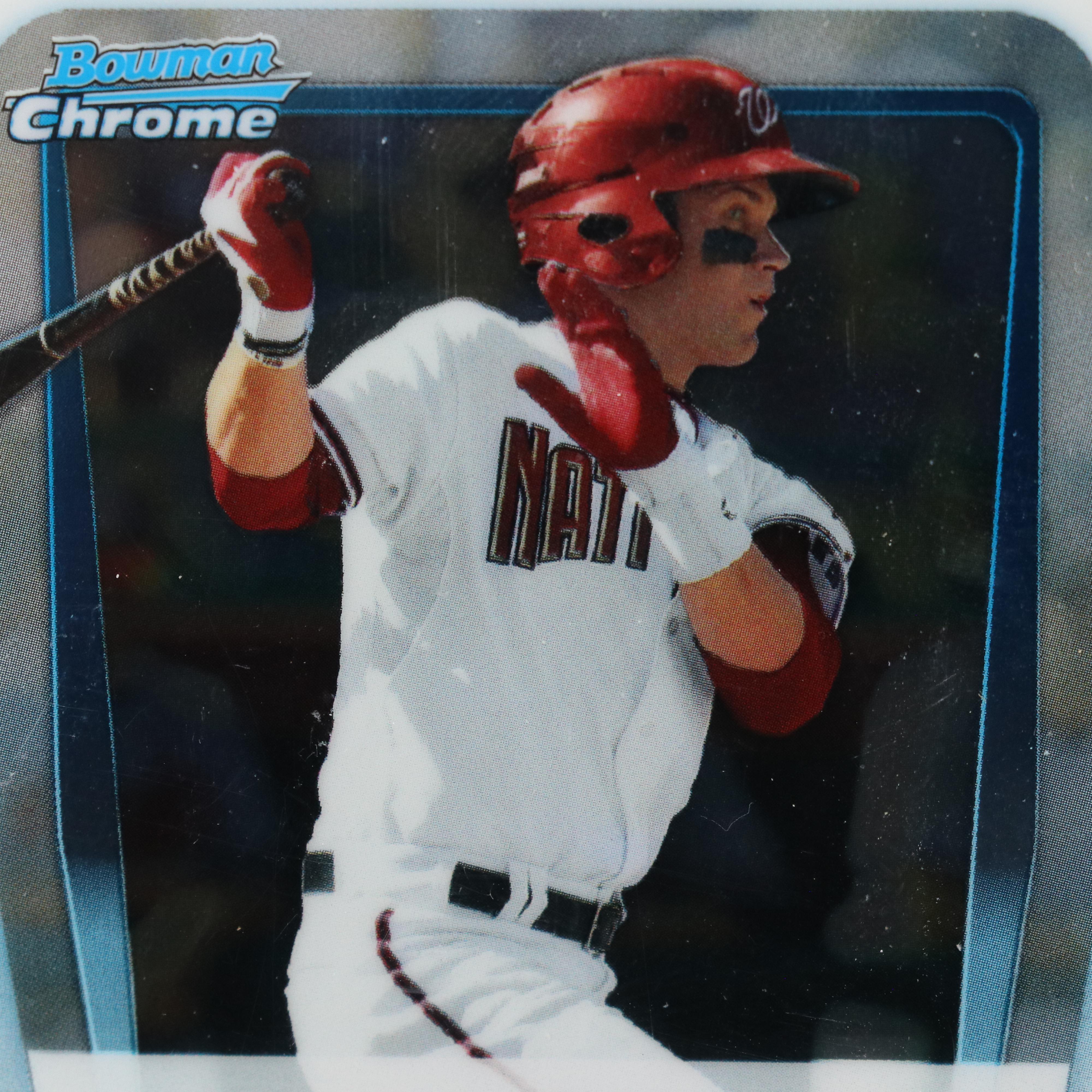 2011 Bowman Chrome Bryce Harper Washington Nationals Prospect Baseball Card