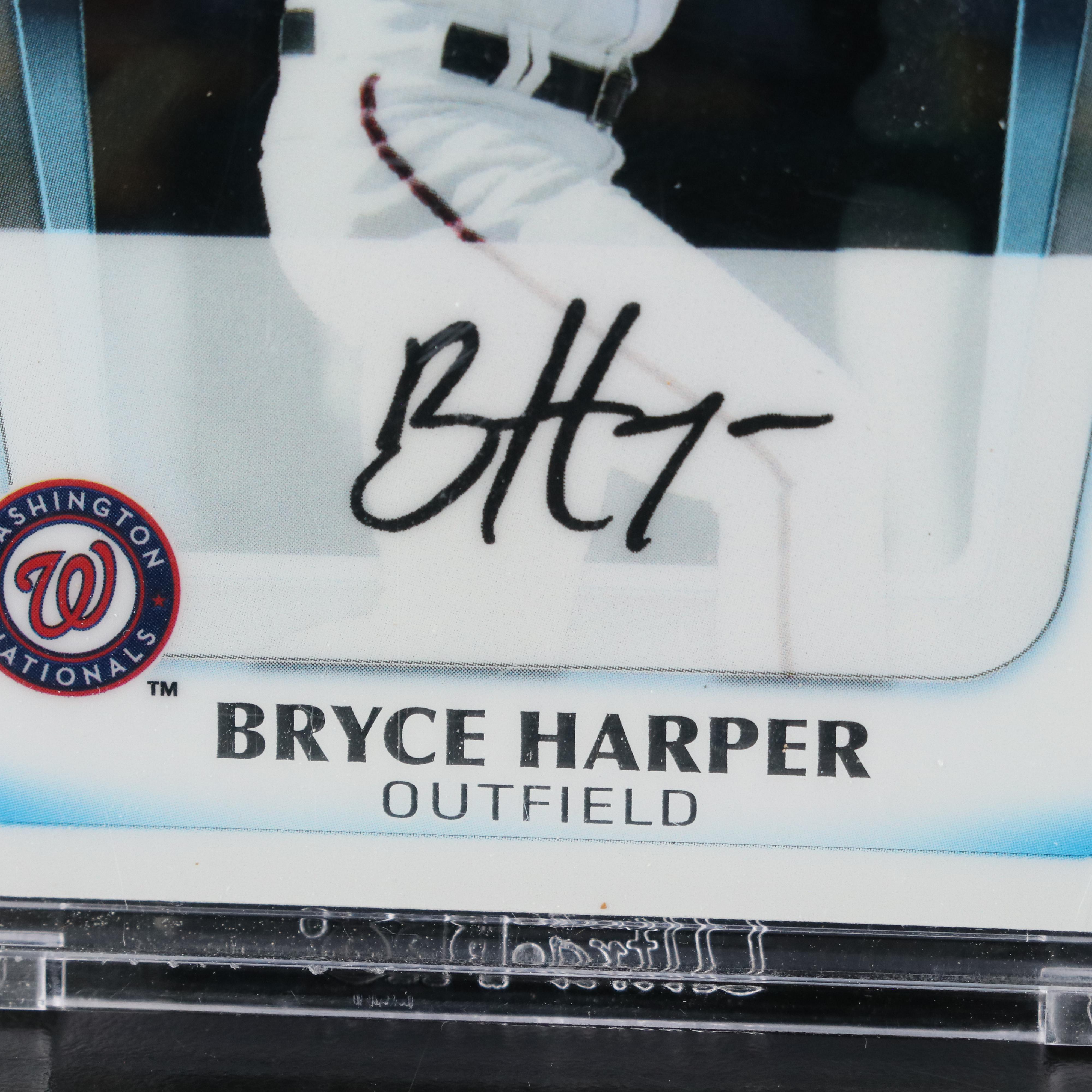 2011 Bowman Chrome Bryce Harper Washington Nationals Prospect Baseball Card