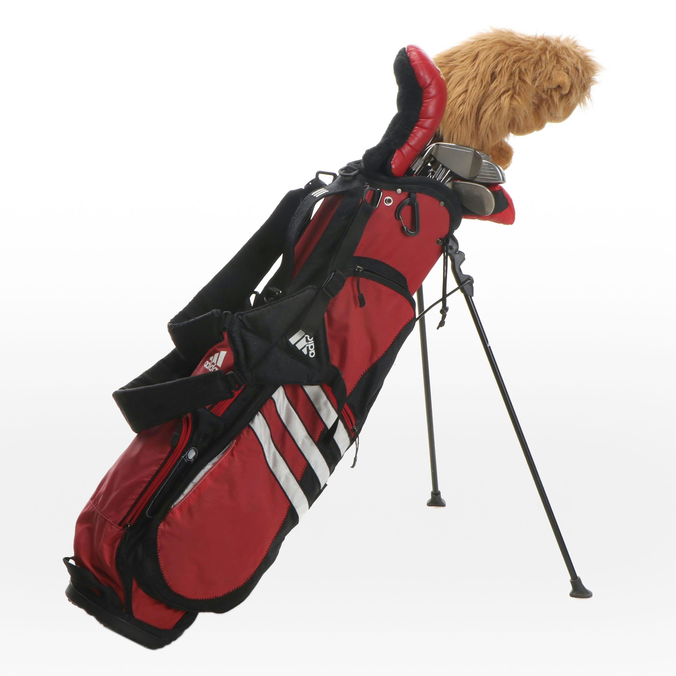 TaylorMade M2 Irons & Putter with King Cobra Baffler Driver and Adidas Golf Bag