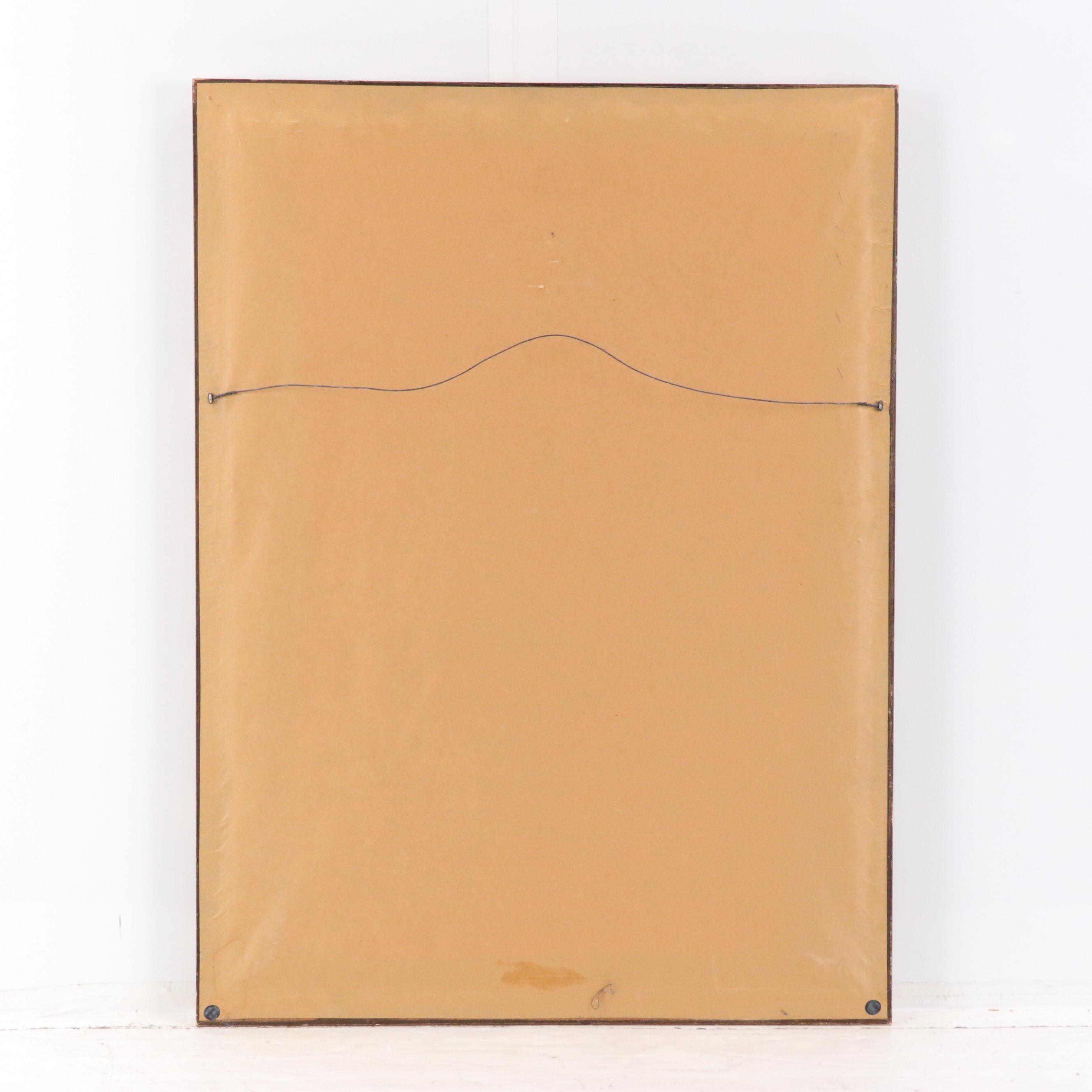 Handmade Embroidered Textile of Sunflowers