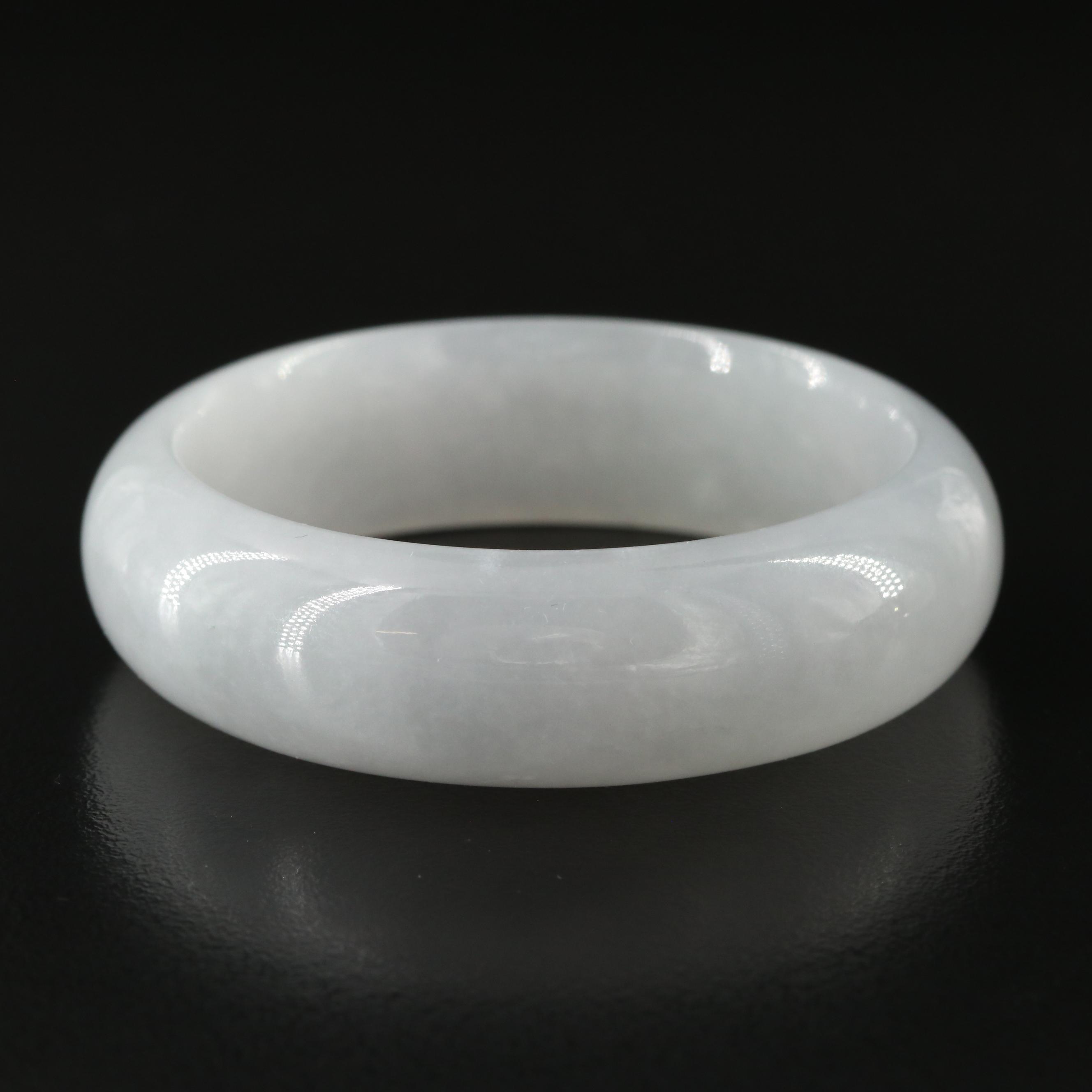 Child's Jadeite Hololith Bangle Bracelet