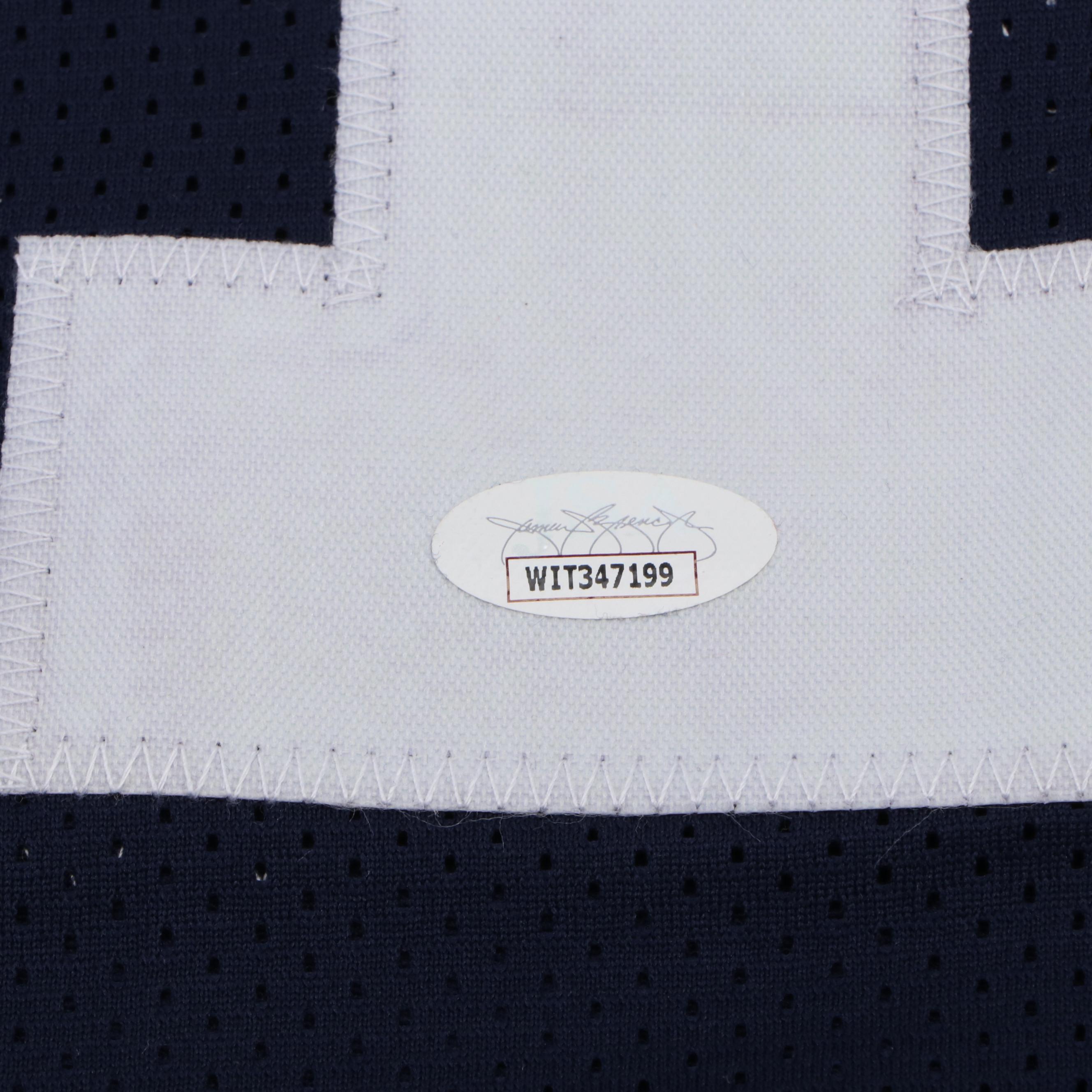 Rudy Ruettiger Signed Notre Dame Fighting Irish Football Jersey, JSA