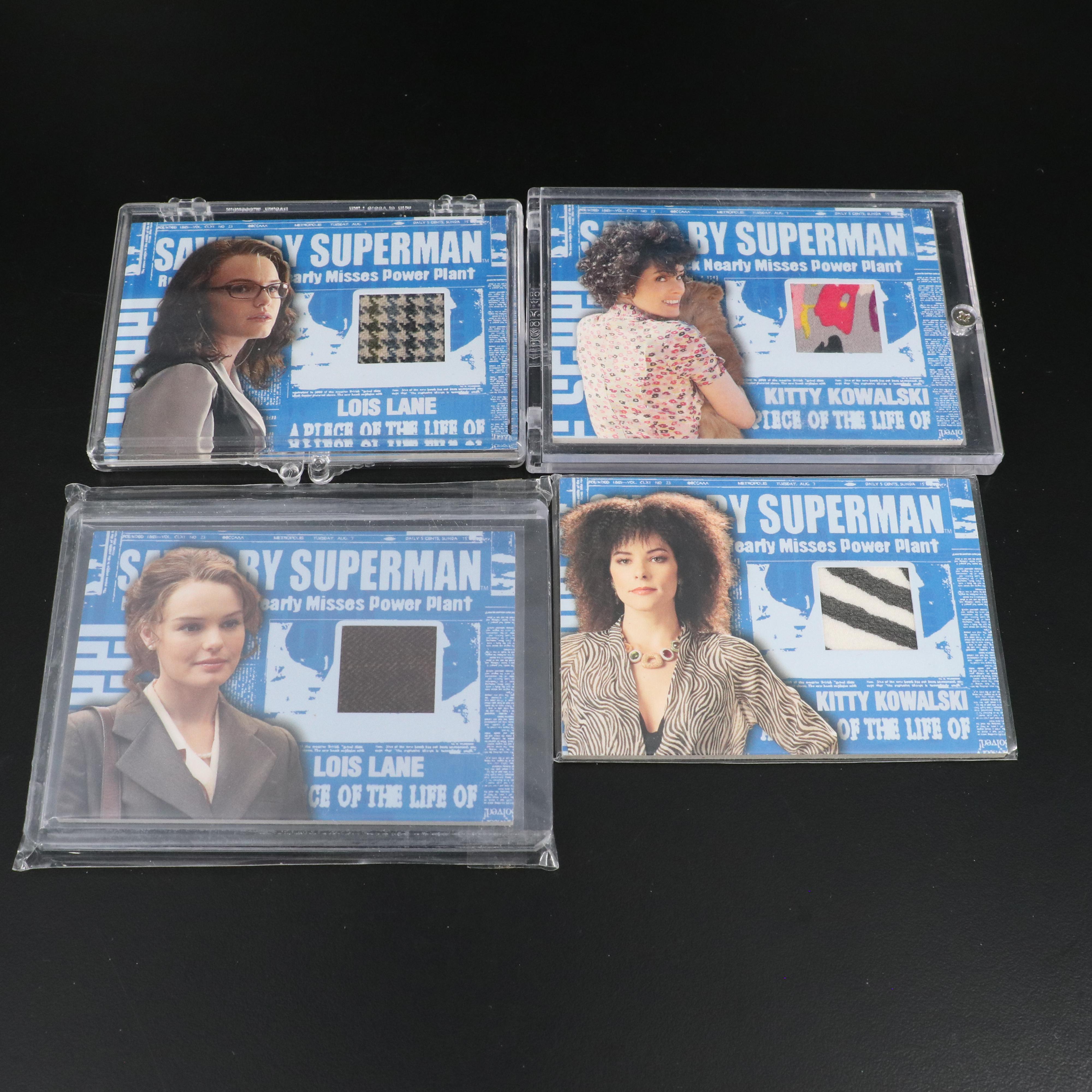 "Superman Returns" and "Batman Begins" Movie Relic Cards with More