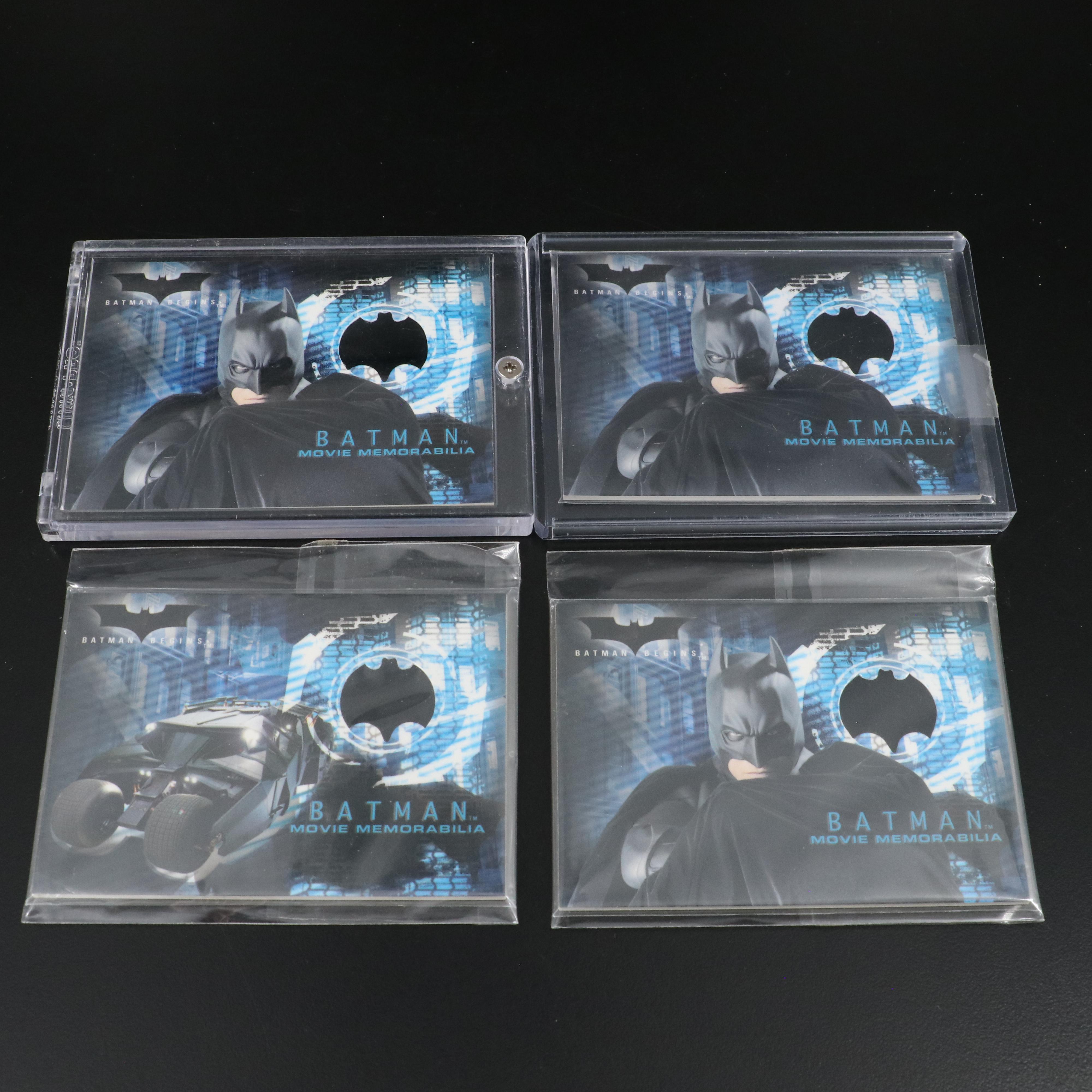 "Superman Returns" and "Batman Begins" Movie Relic Cards with More