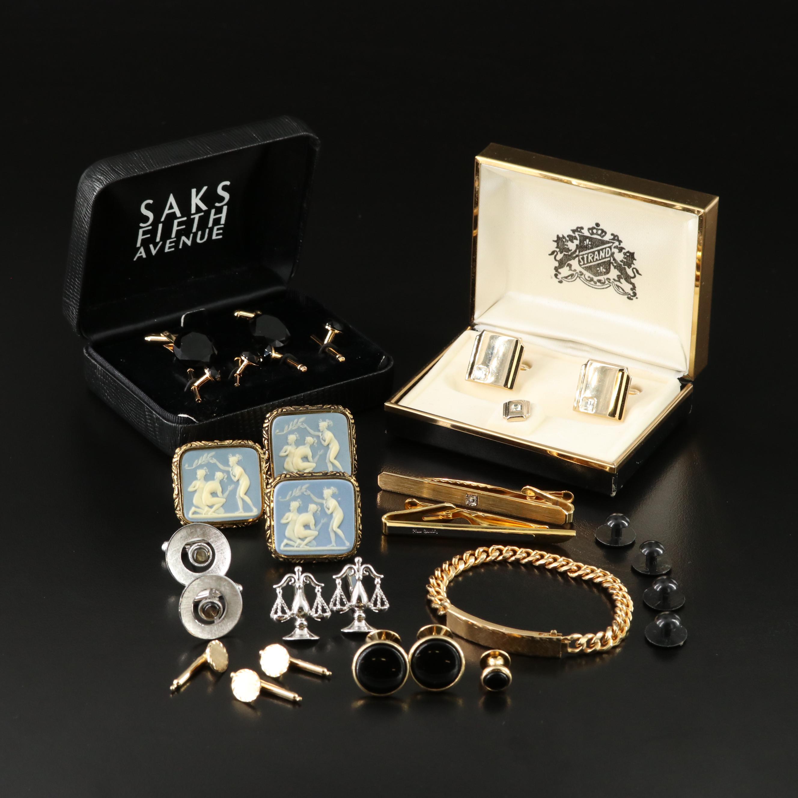 Pierre Cardin, Sterling and Hayward Suit Set Featured in Men's Accessories