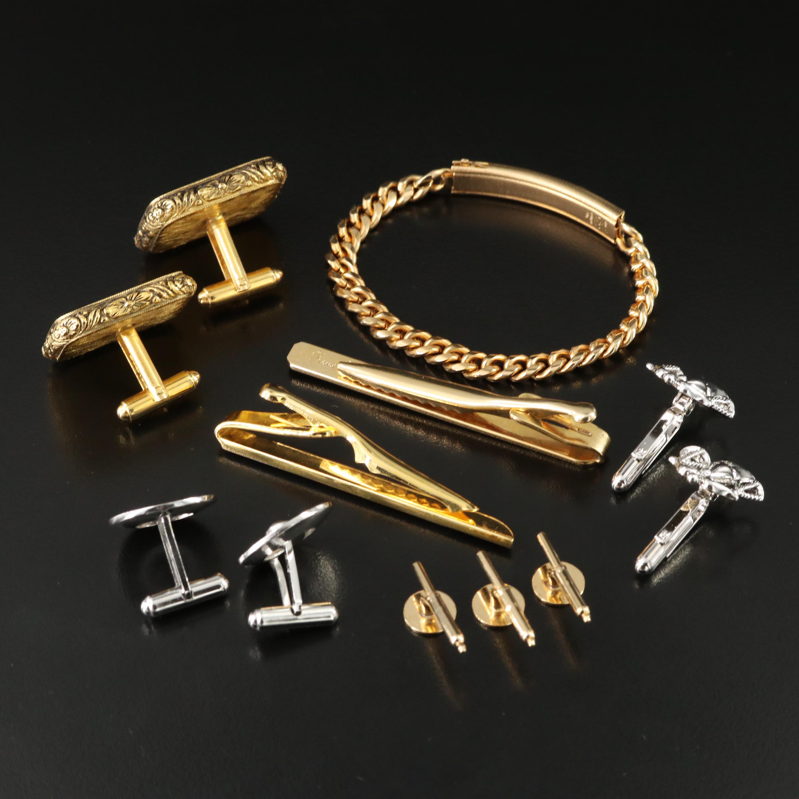 Pierre Cardin, Sterling and Hayward Suit Set Featured in Men's Accessories