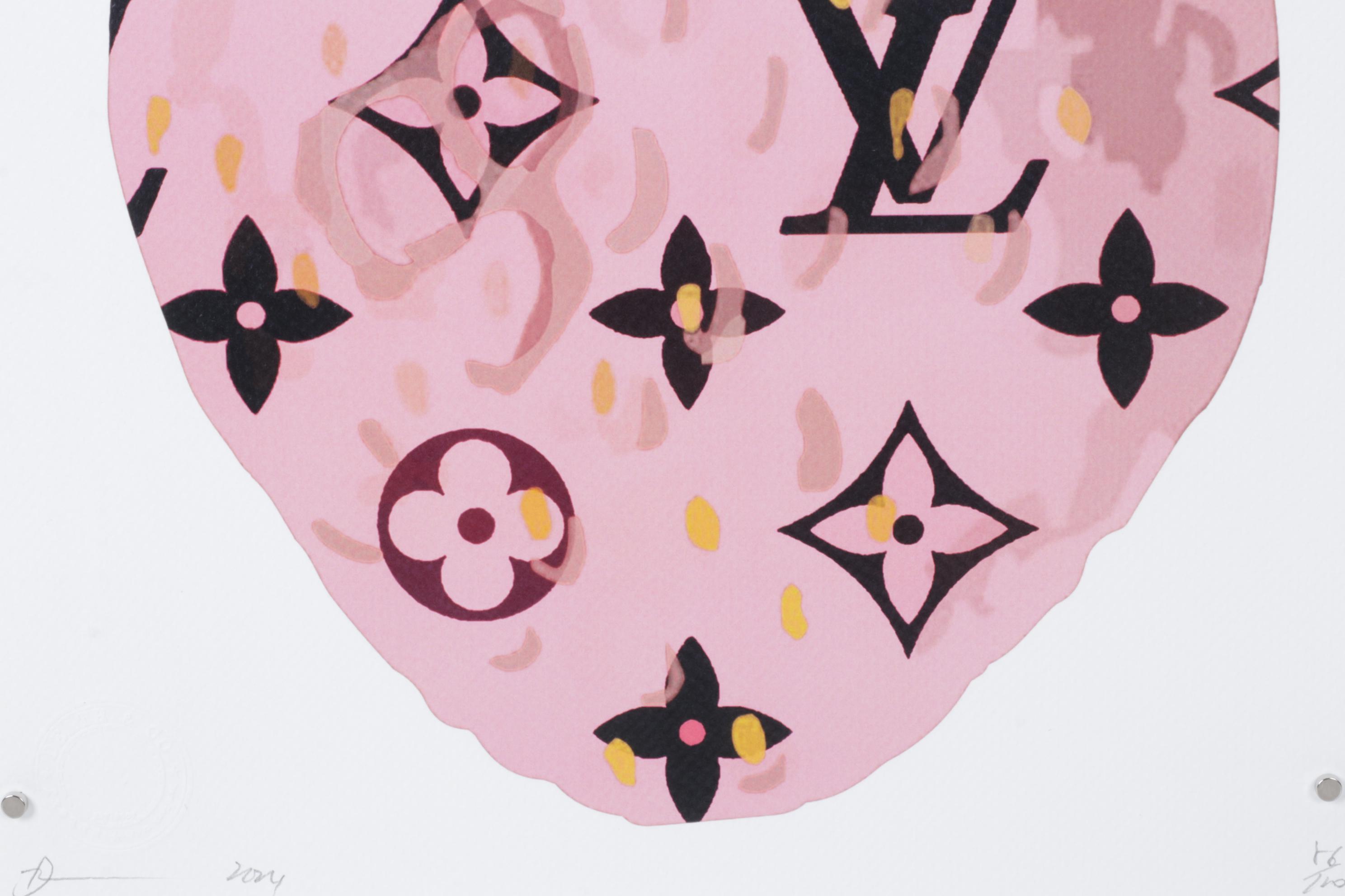 Death NYC Pop Art Strawberry Homage to Louis Vuitton, 2024