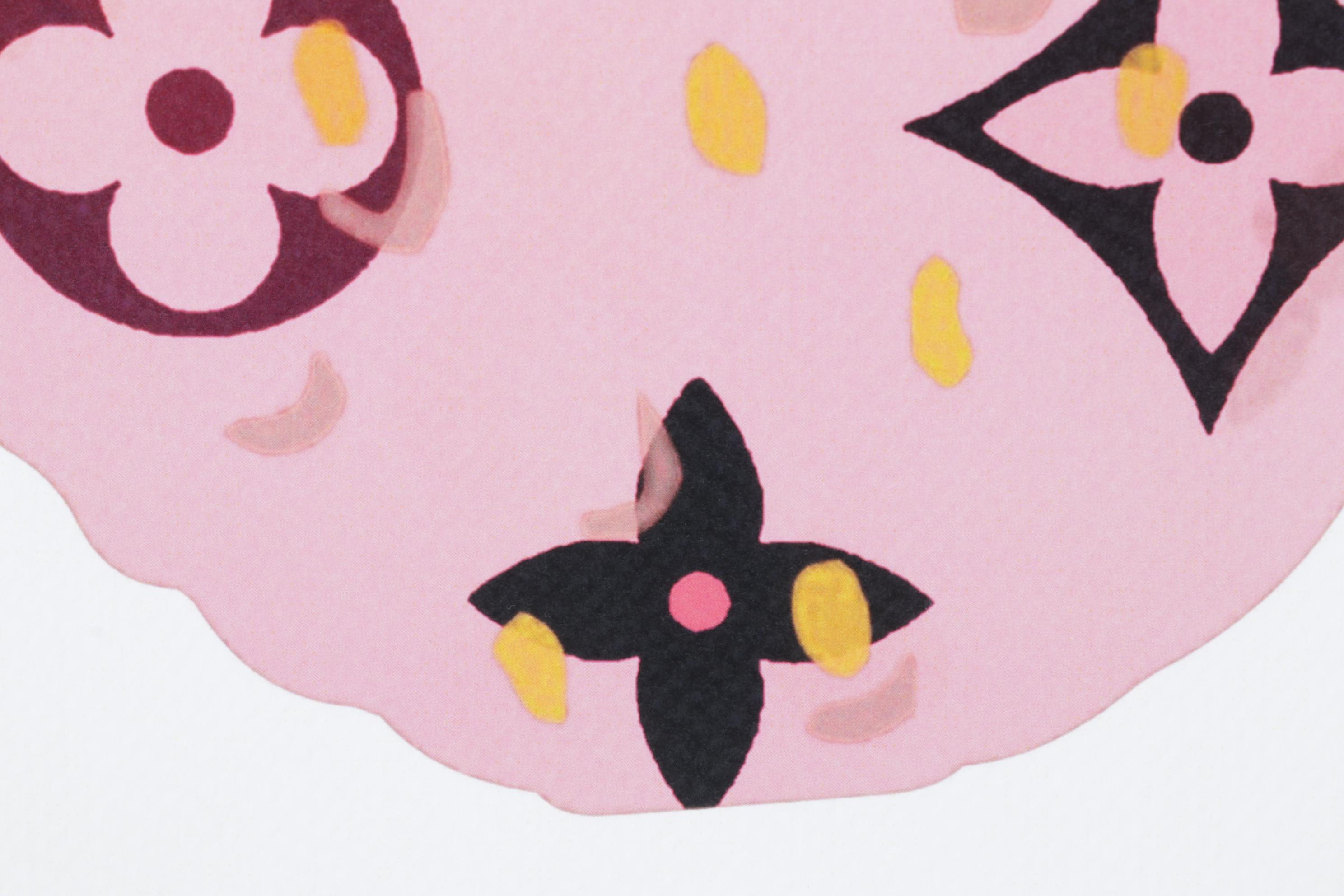 Death NYC Pop Art Strawberry Homage to Louis Vuitton, 2024