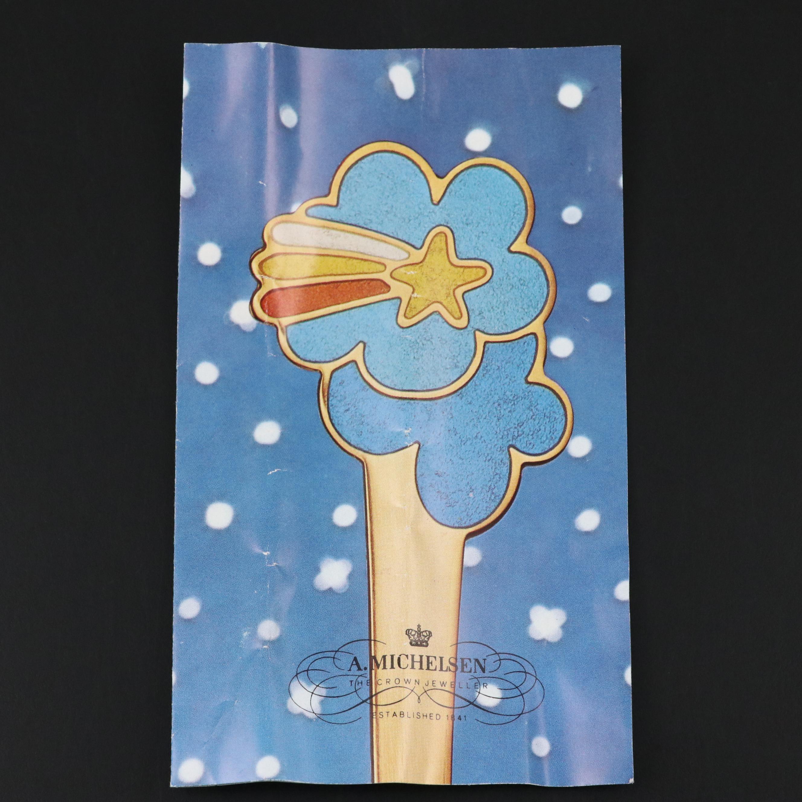 A. Michelsen "Christmas Spoon" "Shooting Star" and "Herald" Sterling Flatware