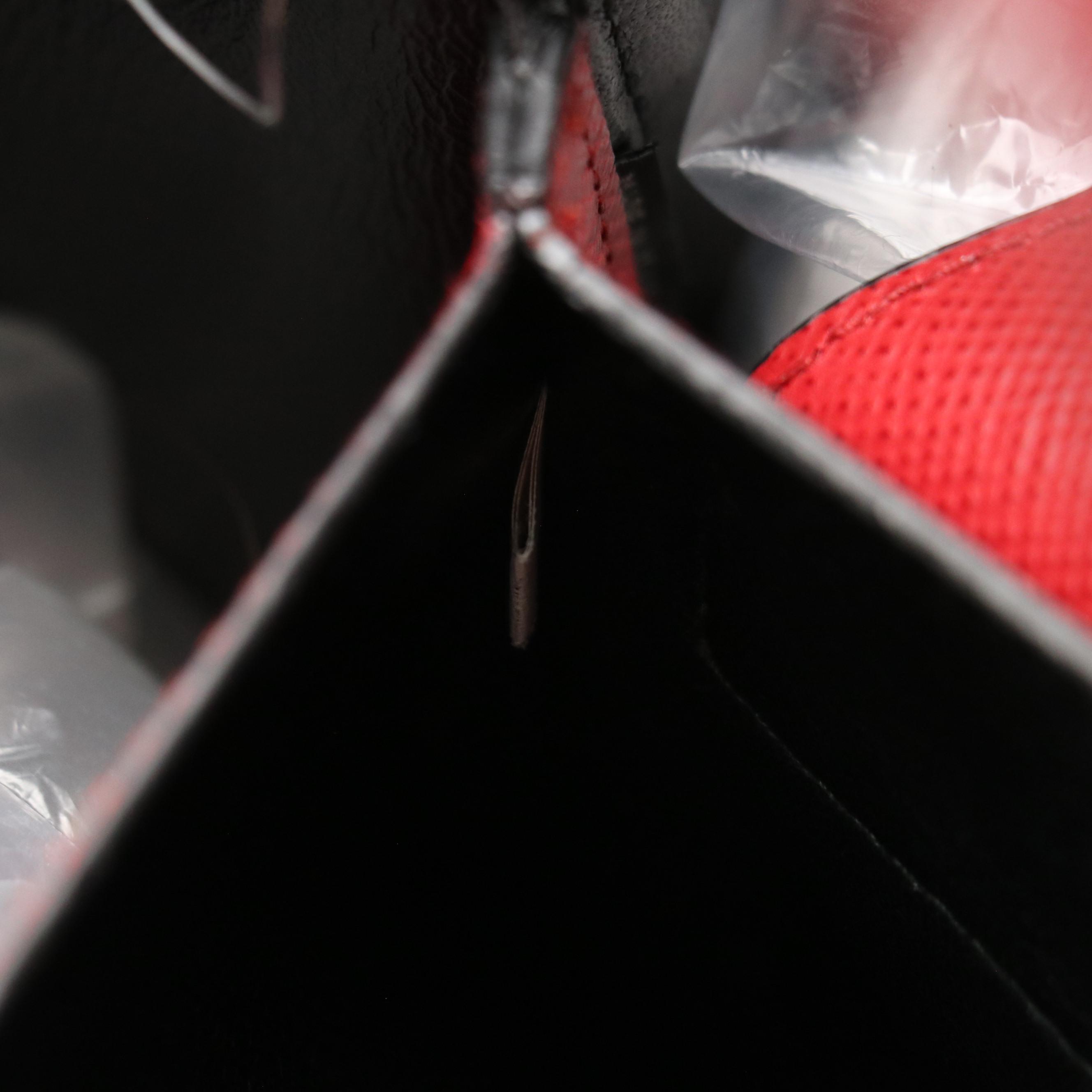 Prada Tote in Red Saffiano Leather