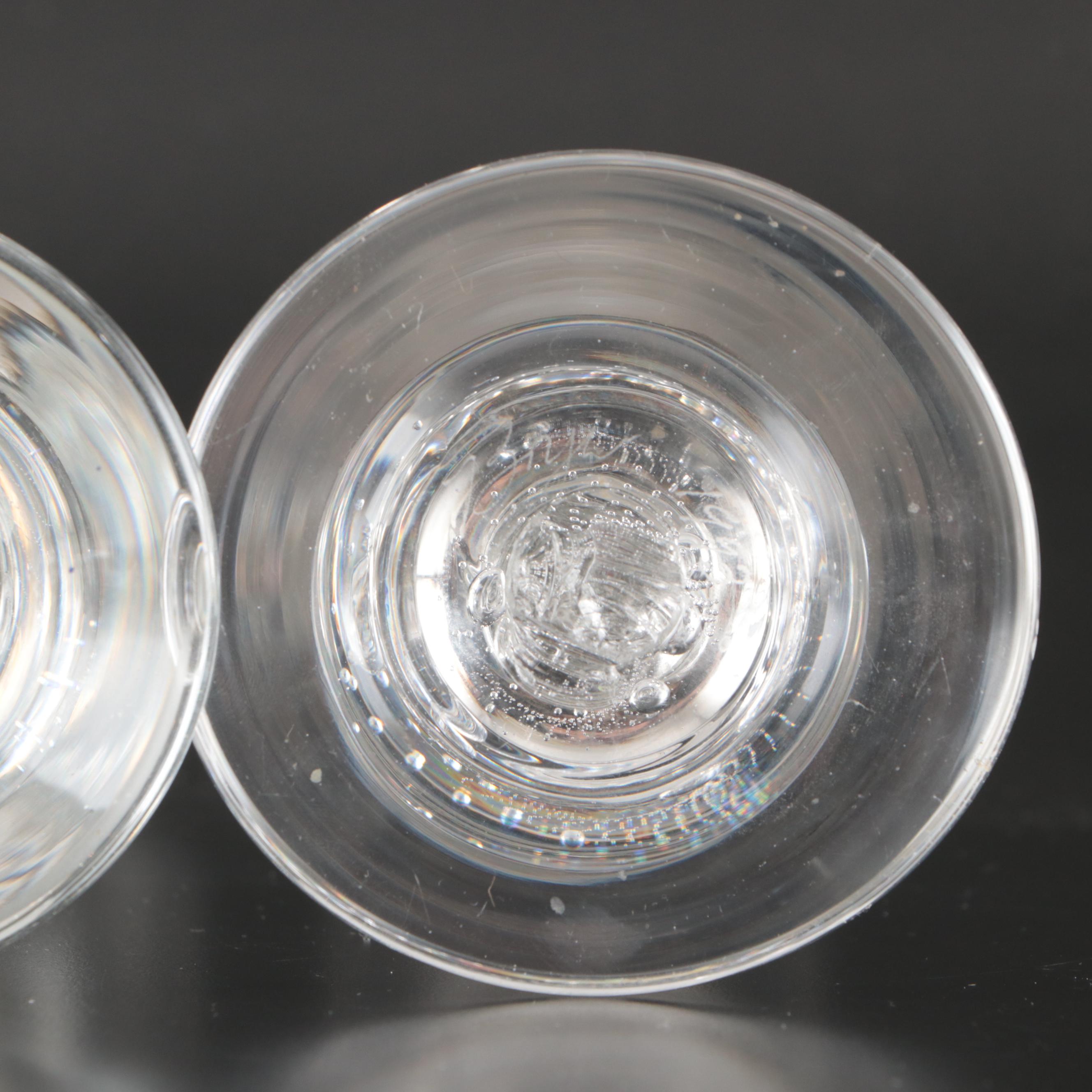 Waterford Crystal "Lismore" Wine Glass, Orrefors Candle Holders, and More Décor