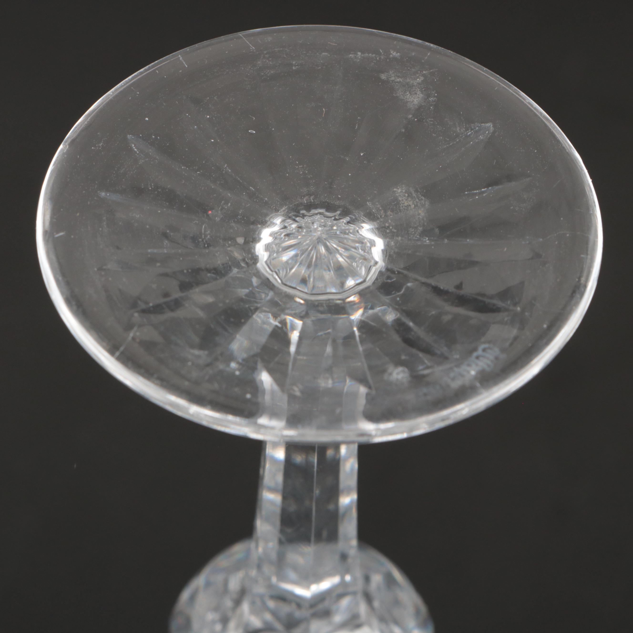 Waterford Crystal "Lismore" Wine Glass, Orrefors Candle Holders, and More Décor