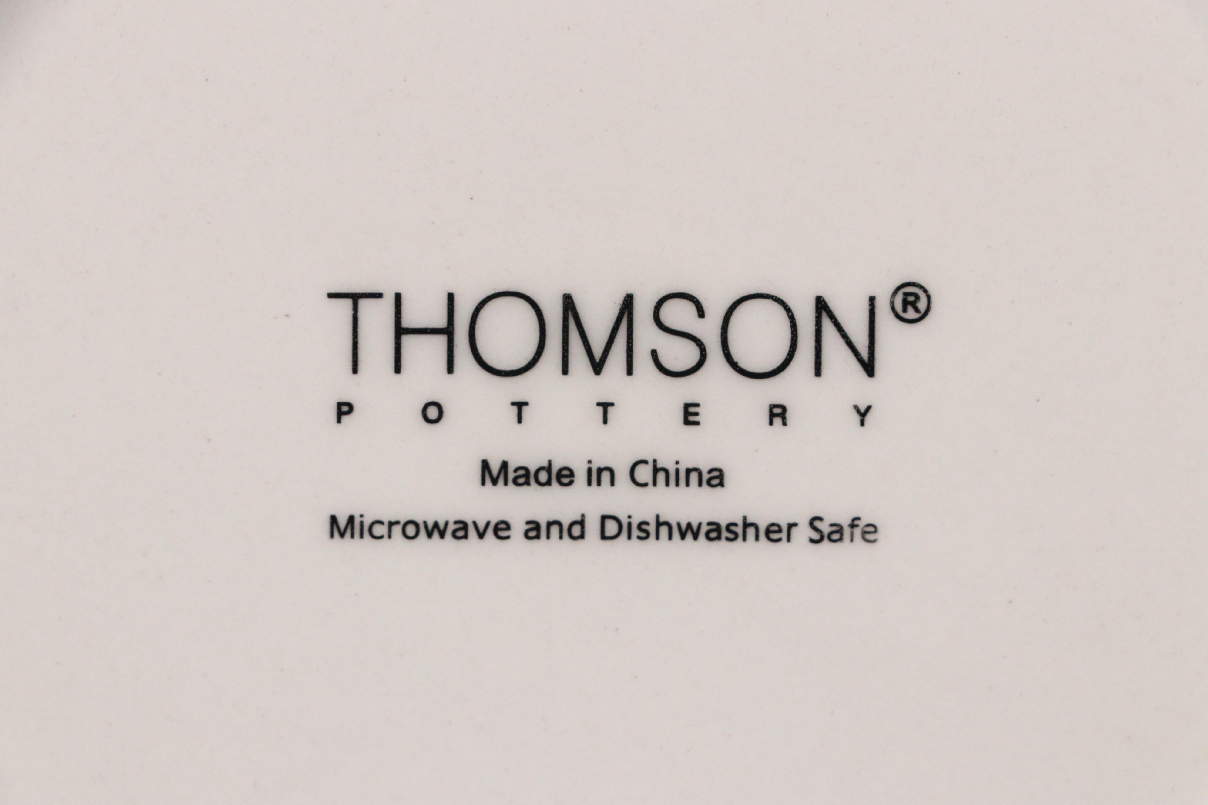 Thomson Pottery "Arctica" Ceramic Dinnerware