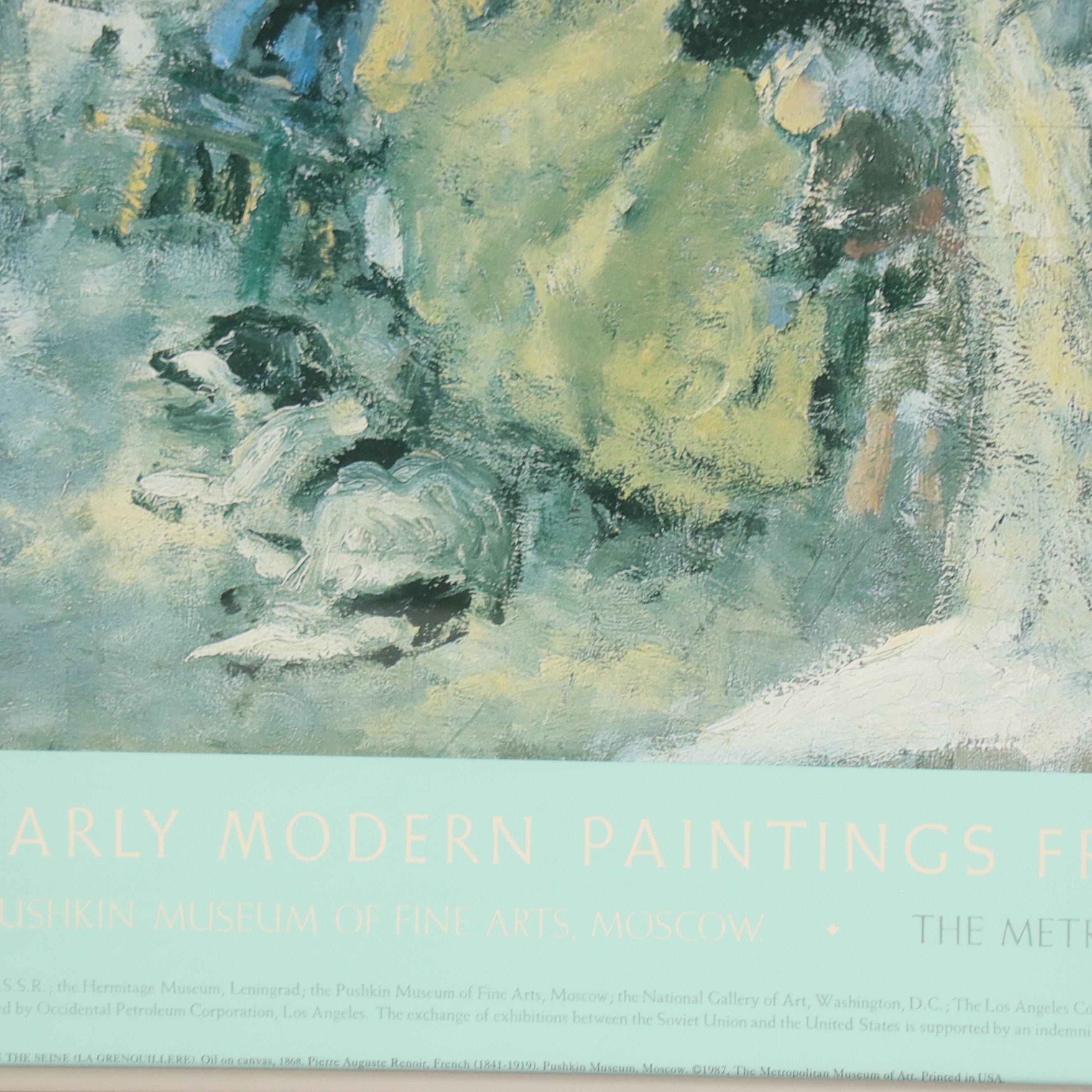 MoMA Offset Lithograph Exhibition Poster