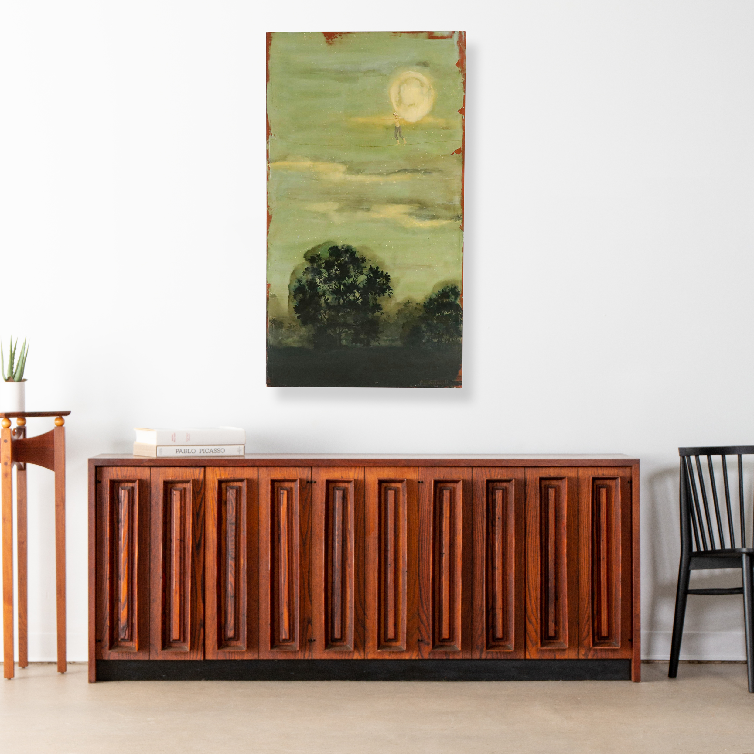 Charlotte Terrell Mixed Media "I'd Give You the Moon and the Stars," 2009