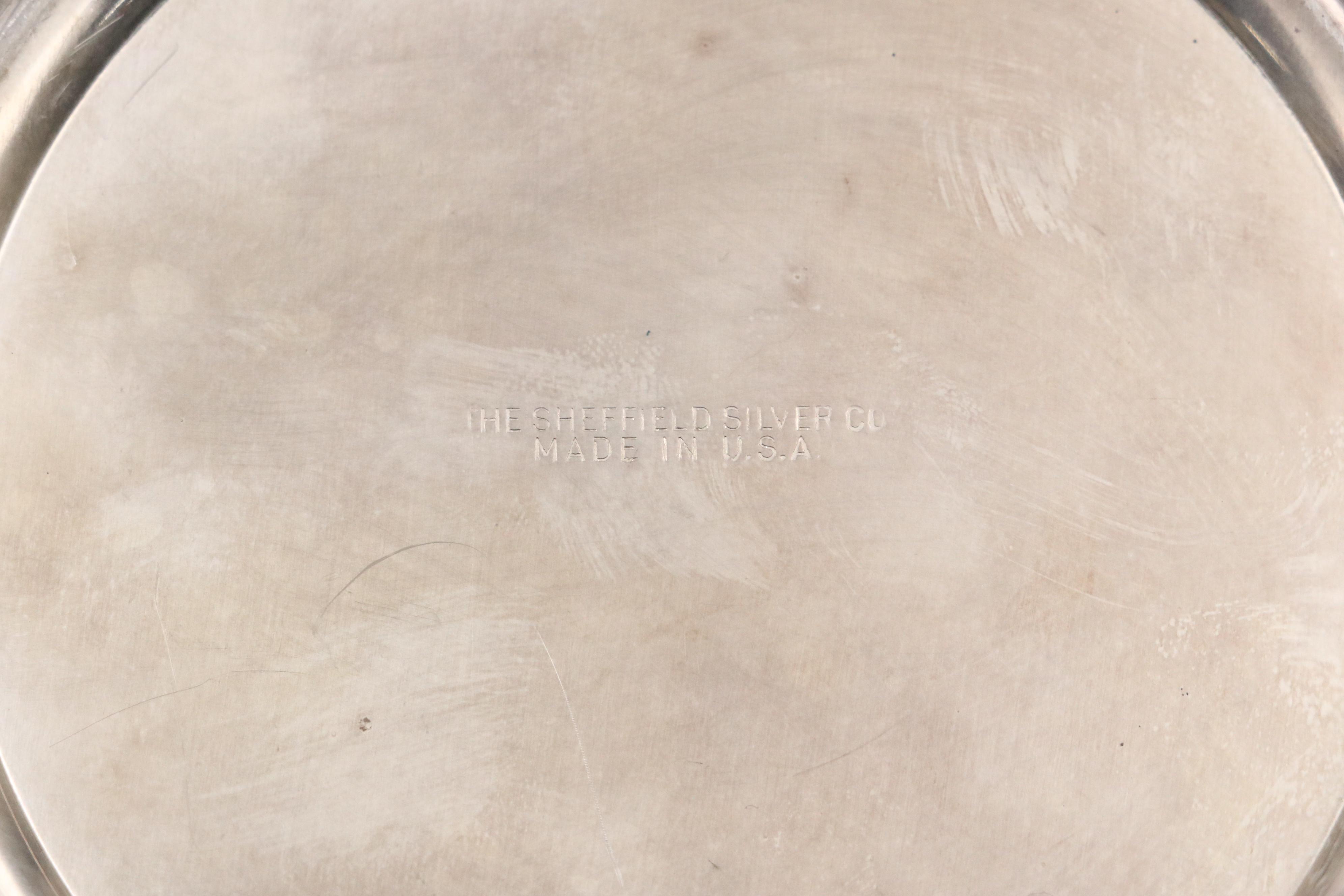 International Silver, Rogers and Other Serveware with Sterling Silver Bell