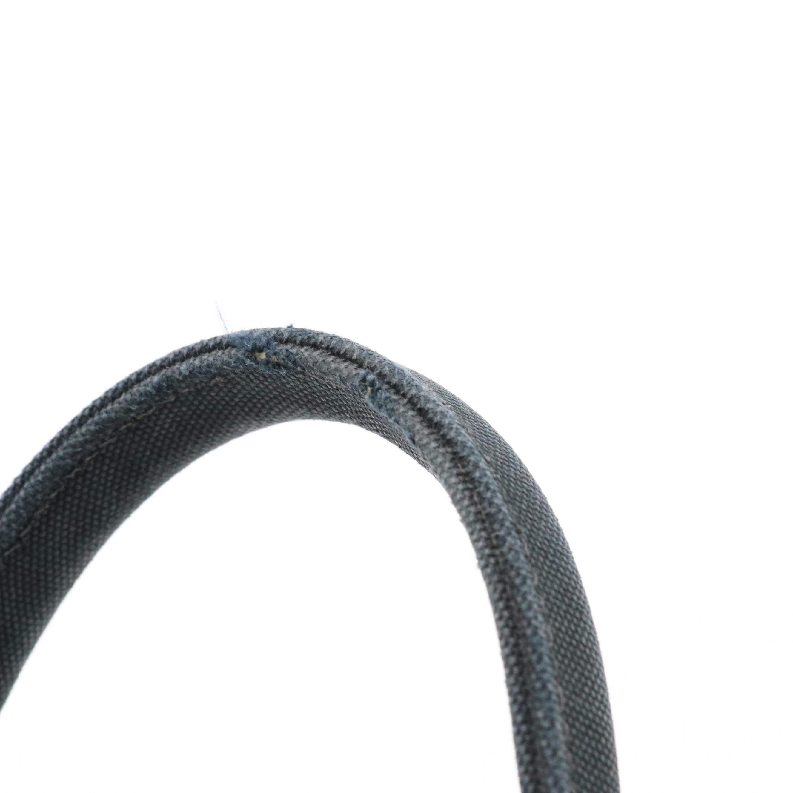 Prada Two-Way Tote in Logo Print Canapa Canvas