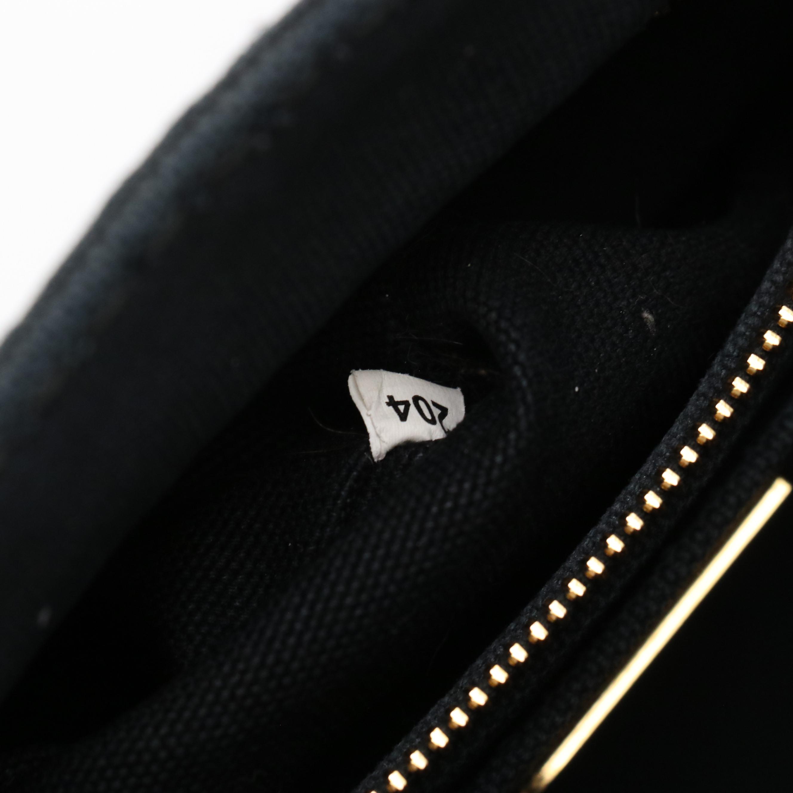 Prada Two-Way Tote in Logo Print Canapa Canvas