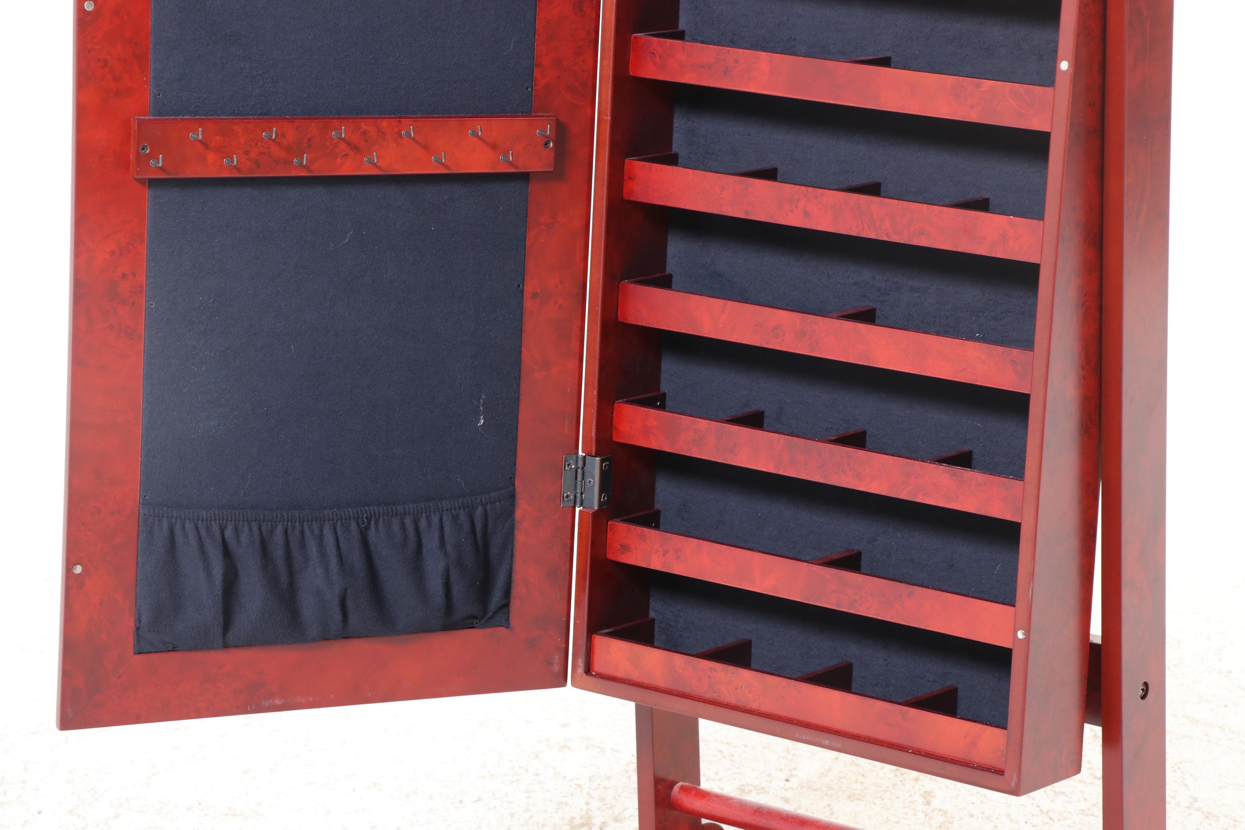 Lori Greiner "Clever & Unique Creations" Mirrored Jewelry Armoire