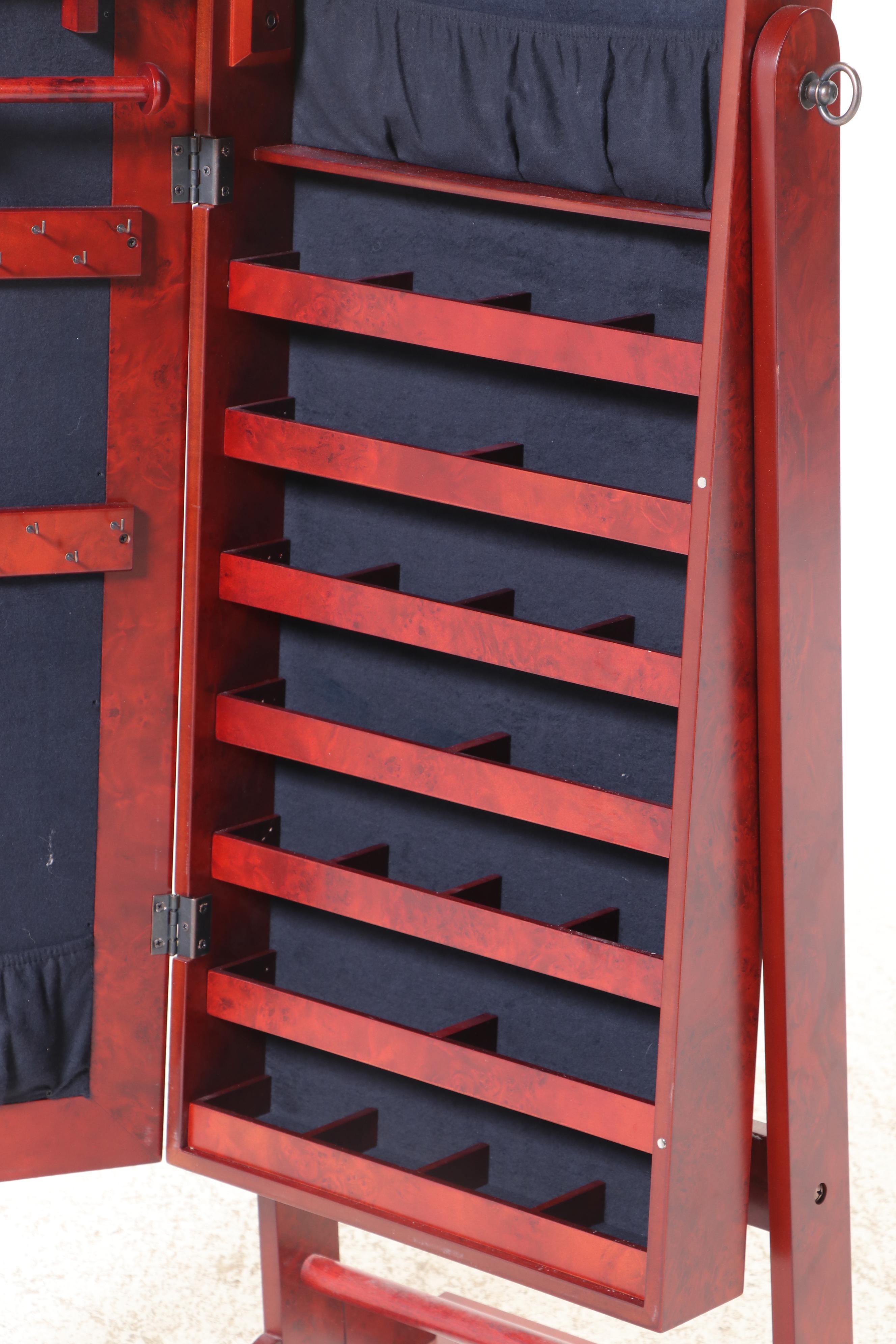 Lori Greiner "Clever & Unique Creations" Mirrored Jewelry Armoire