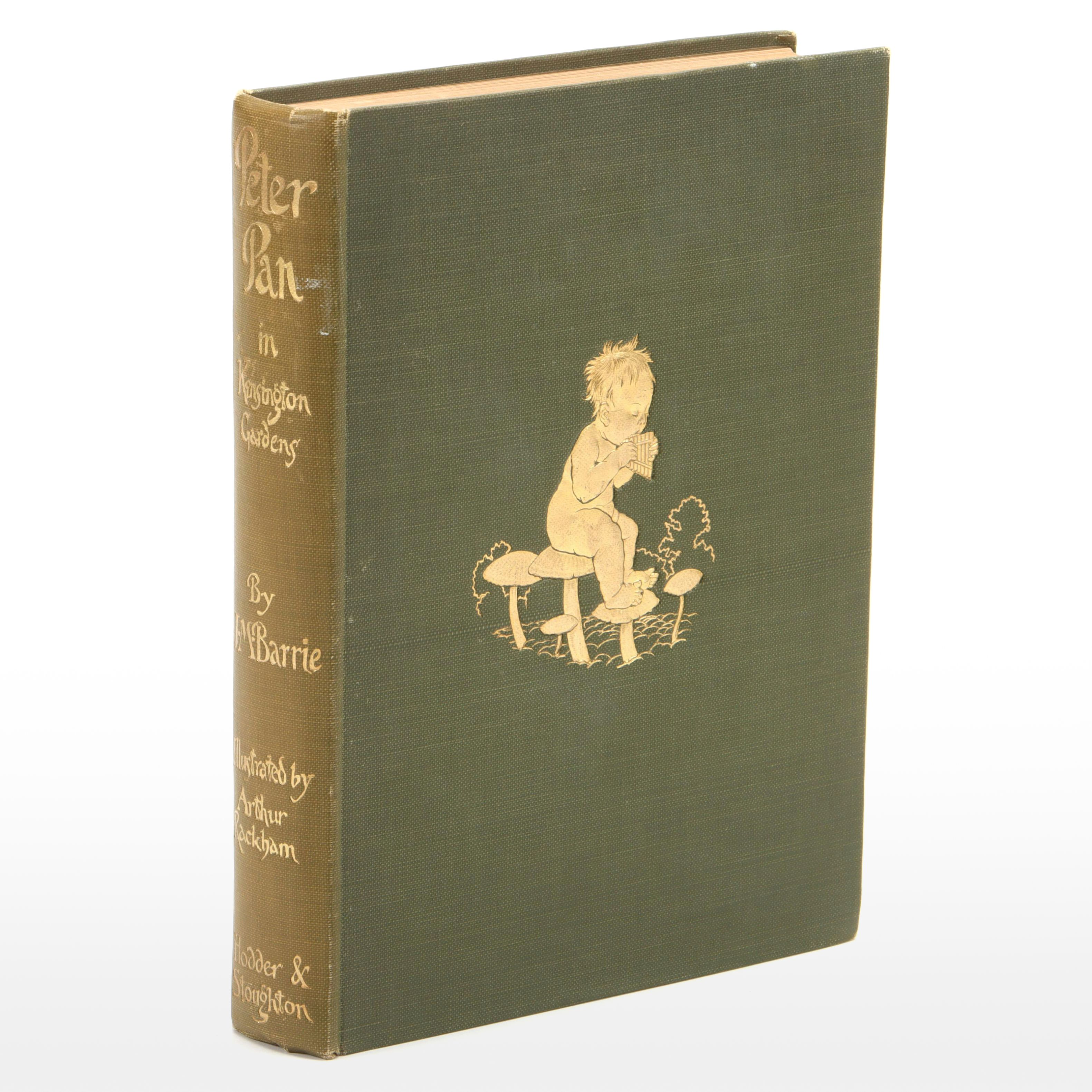 First Octavo Edition "Peter Pan in Kensington Gardens" by J. M. Barrie, 1910