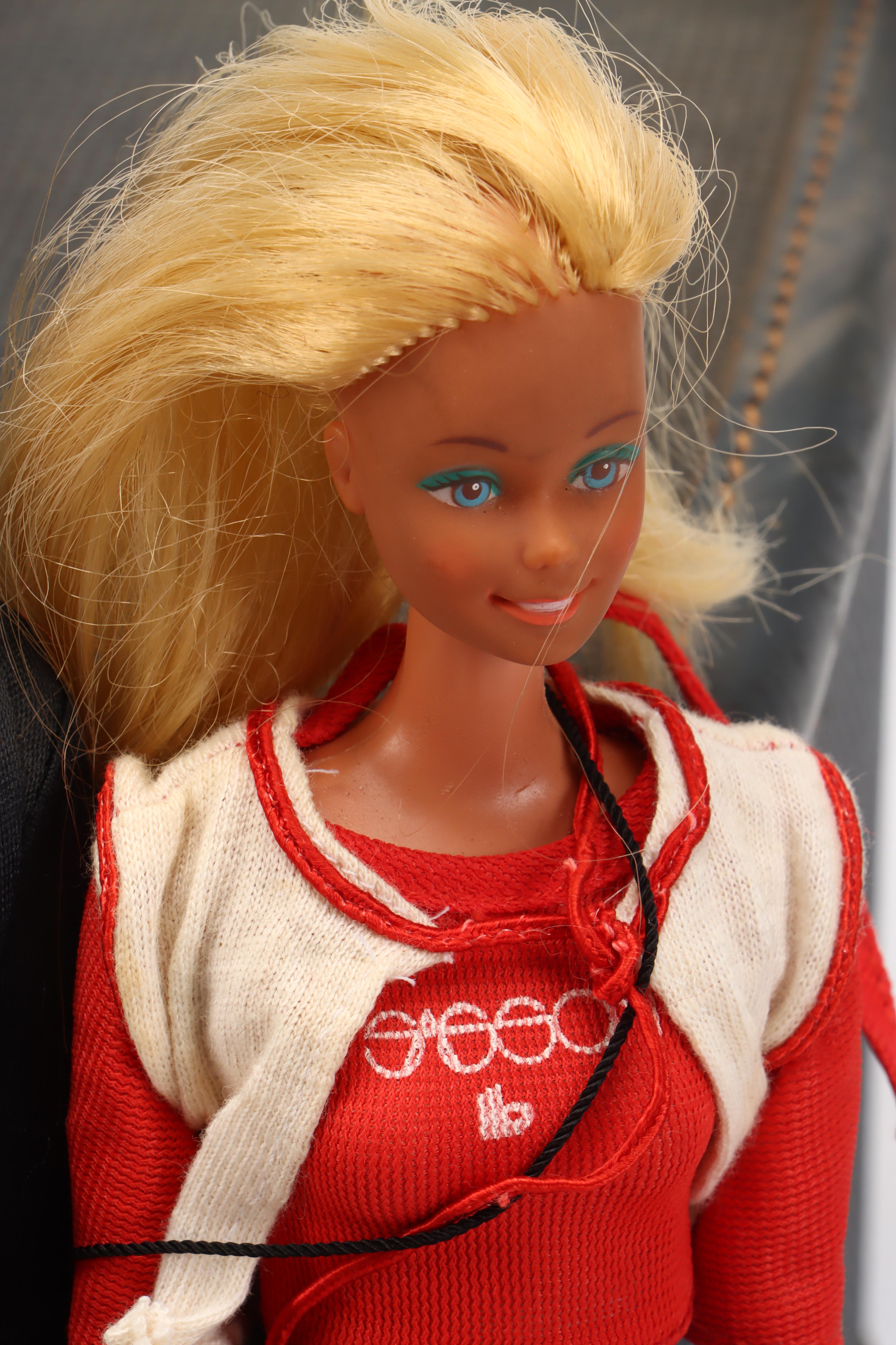 Mattel Barbie and Ken Dolls with Accessories and Amelia Earhart Luggage