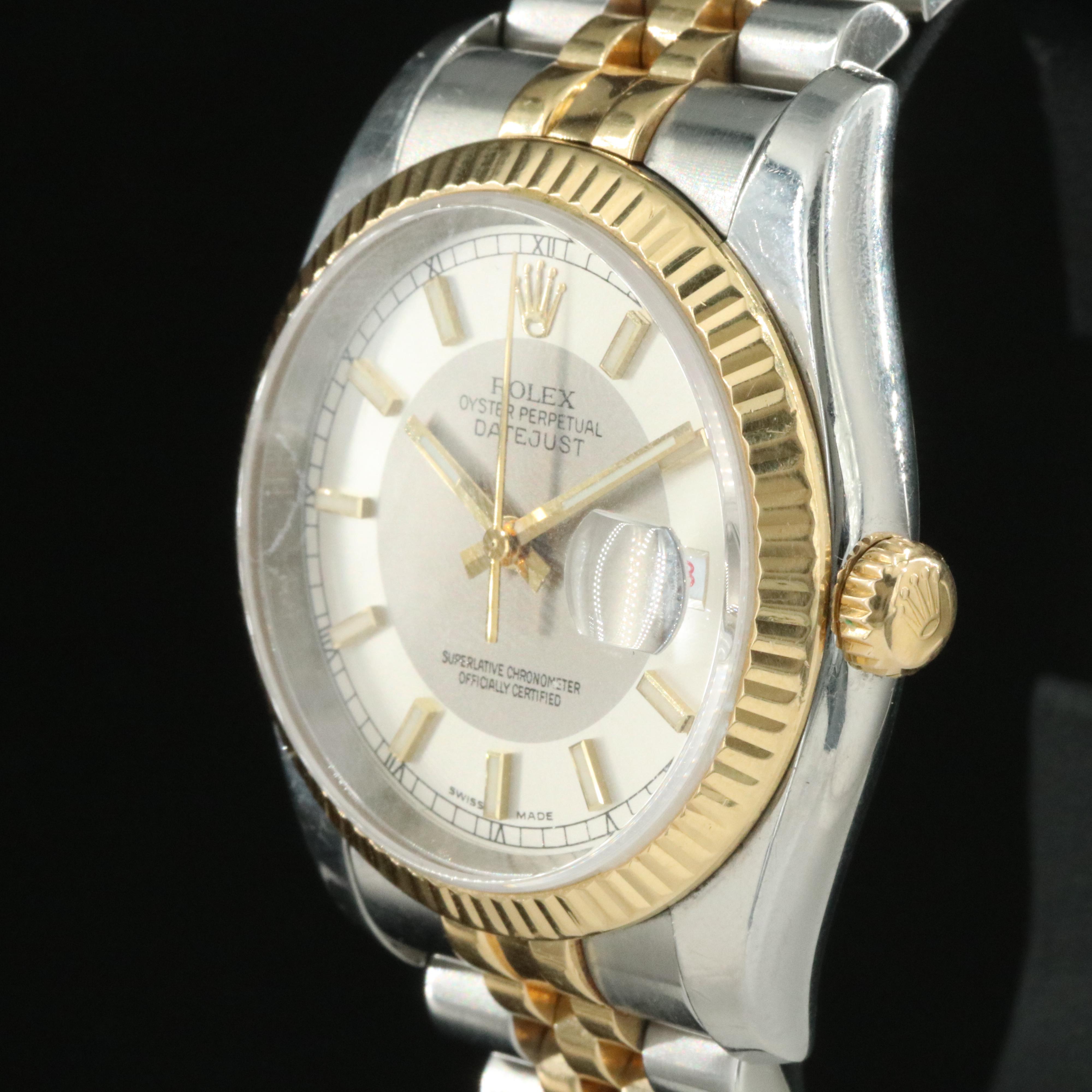 2005 Rolex Two-Tone Datejust Watch