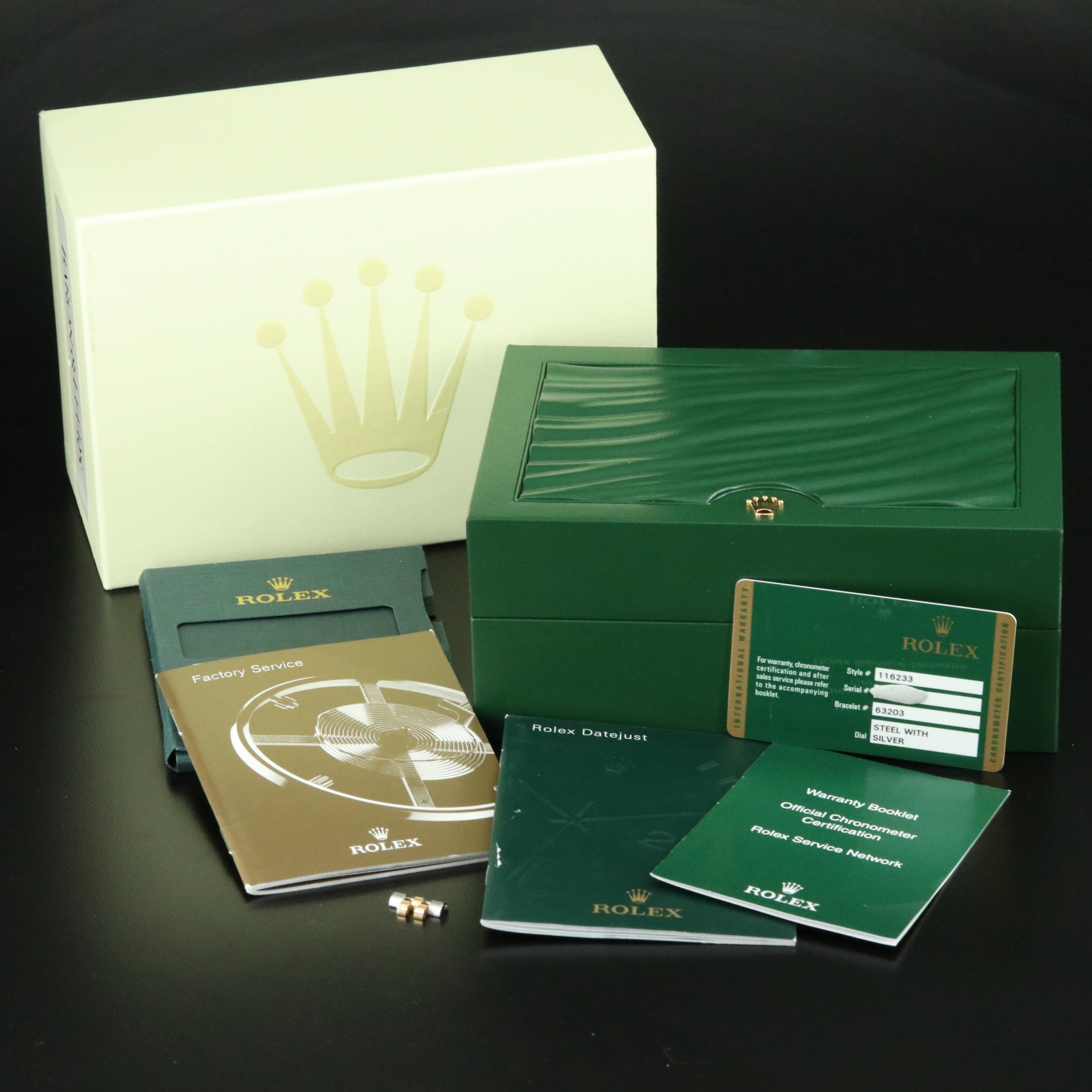 2005 Rolex Two-Tone Datejust Watch