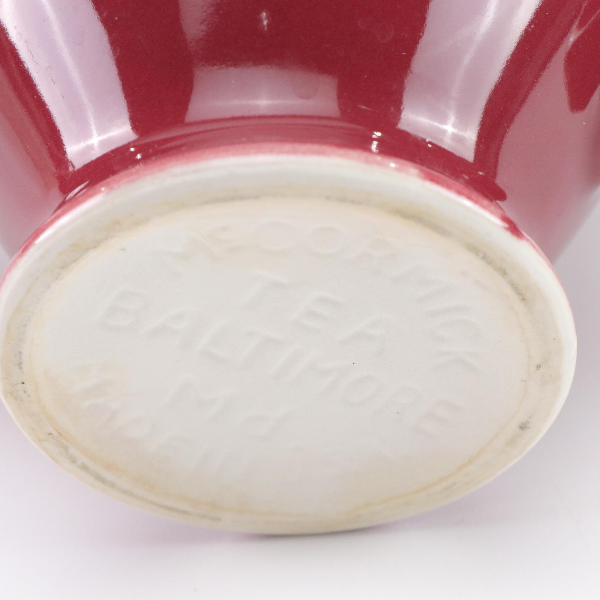 McCormick Teapot and Straining Liner with Molded Ceramic Basket of Butter Pots