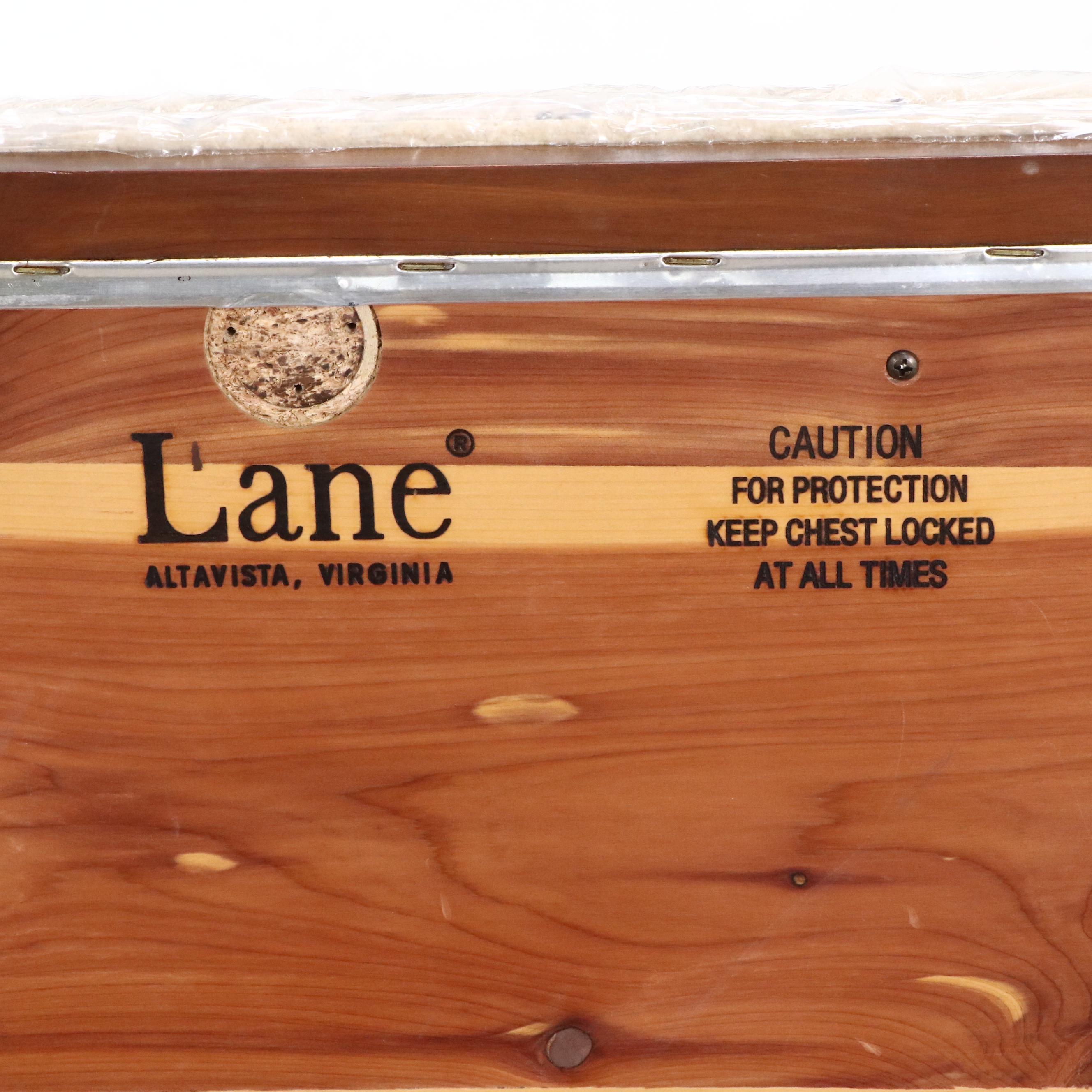 Lane "Love Chest" Cedar Lined Blanket Chest, Mid-20th Century