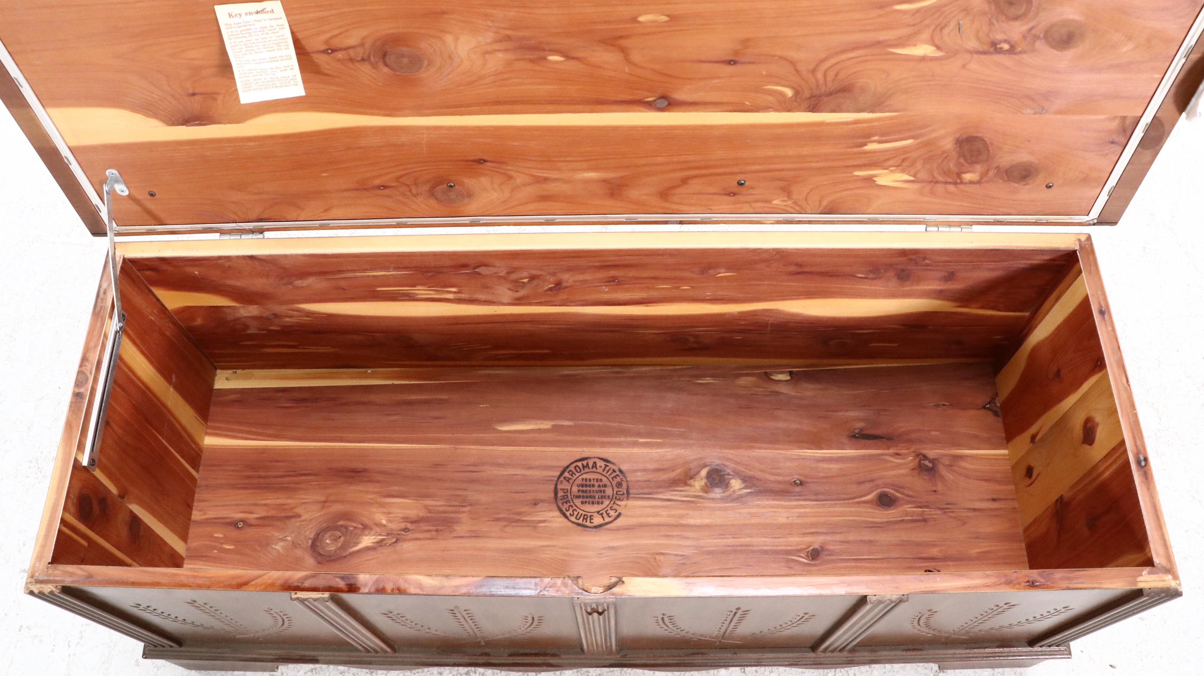 Lane "Love Chest" Cedar Lined Blanket Chest, Mid-20th Century