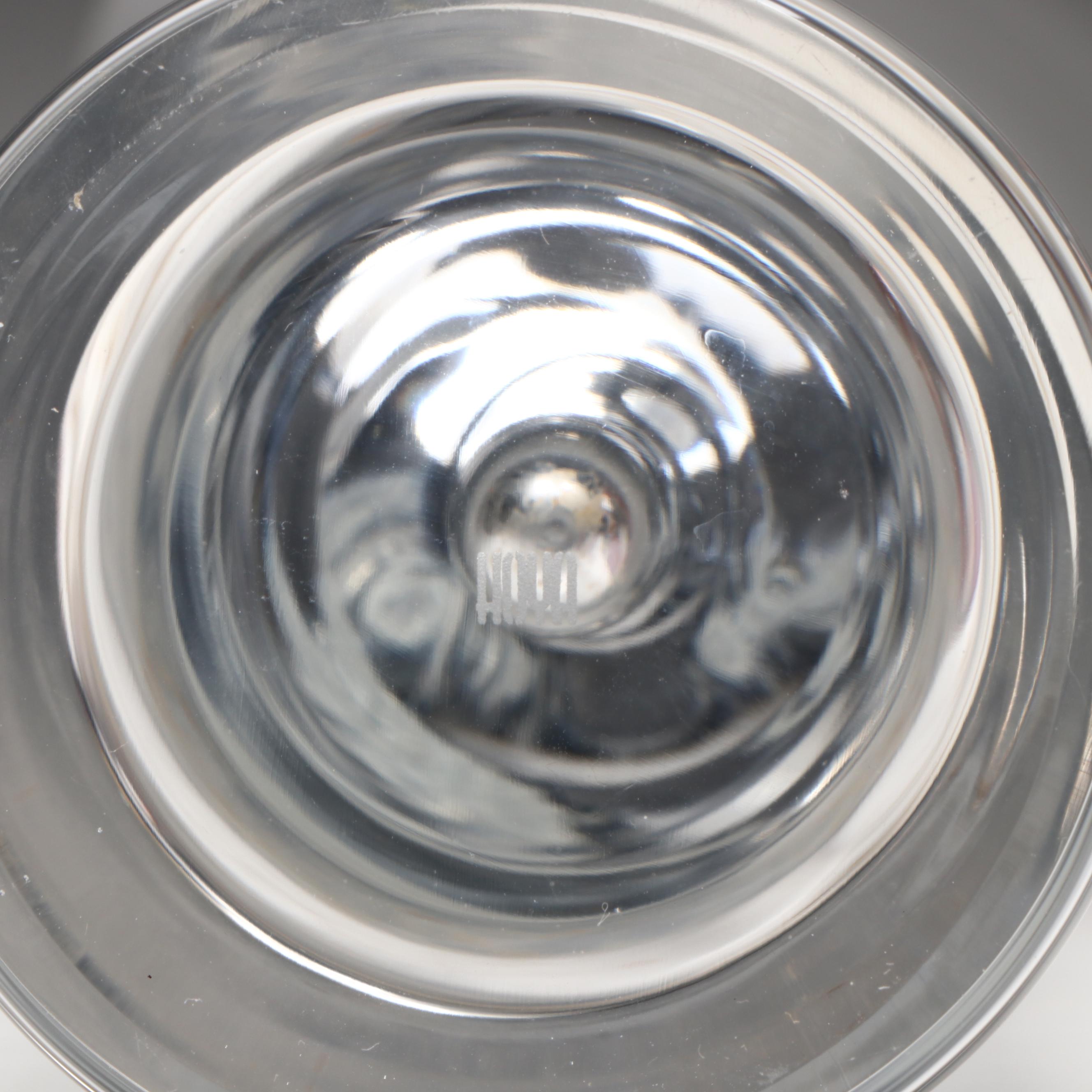 Hoya Crystal Vase, Glass Bowl, Artist Signed Resin Paperweight, and Agate Geode