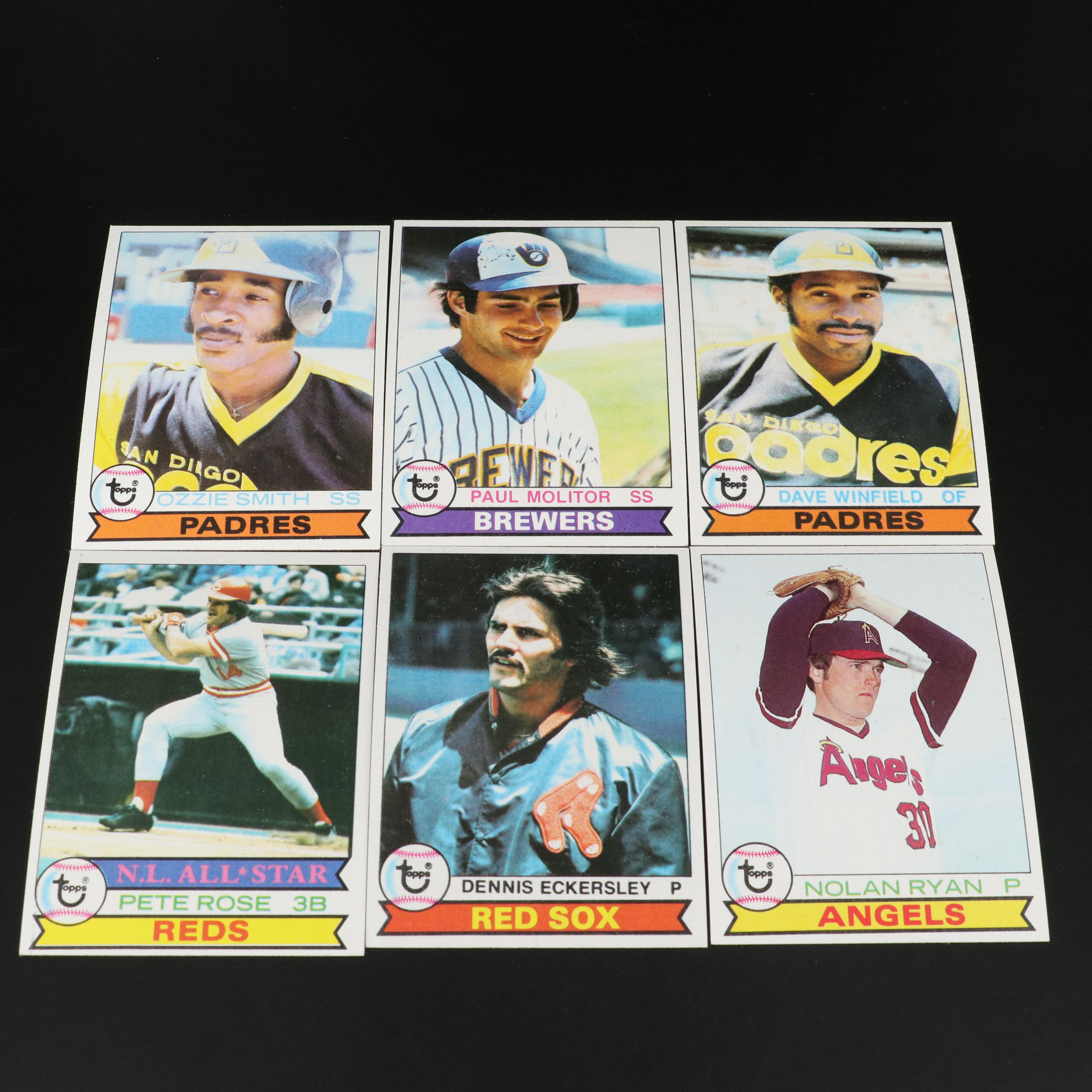1977, 1978, and 1979 Topps Baseball Card Sets Featuring Eddie Murray Rookie