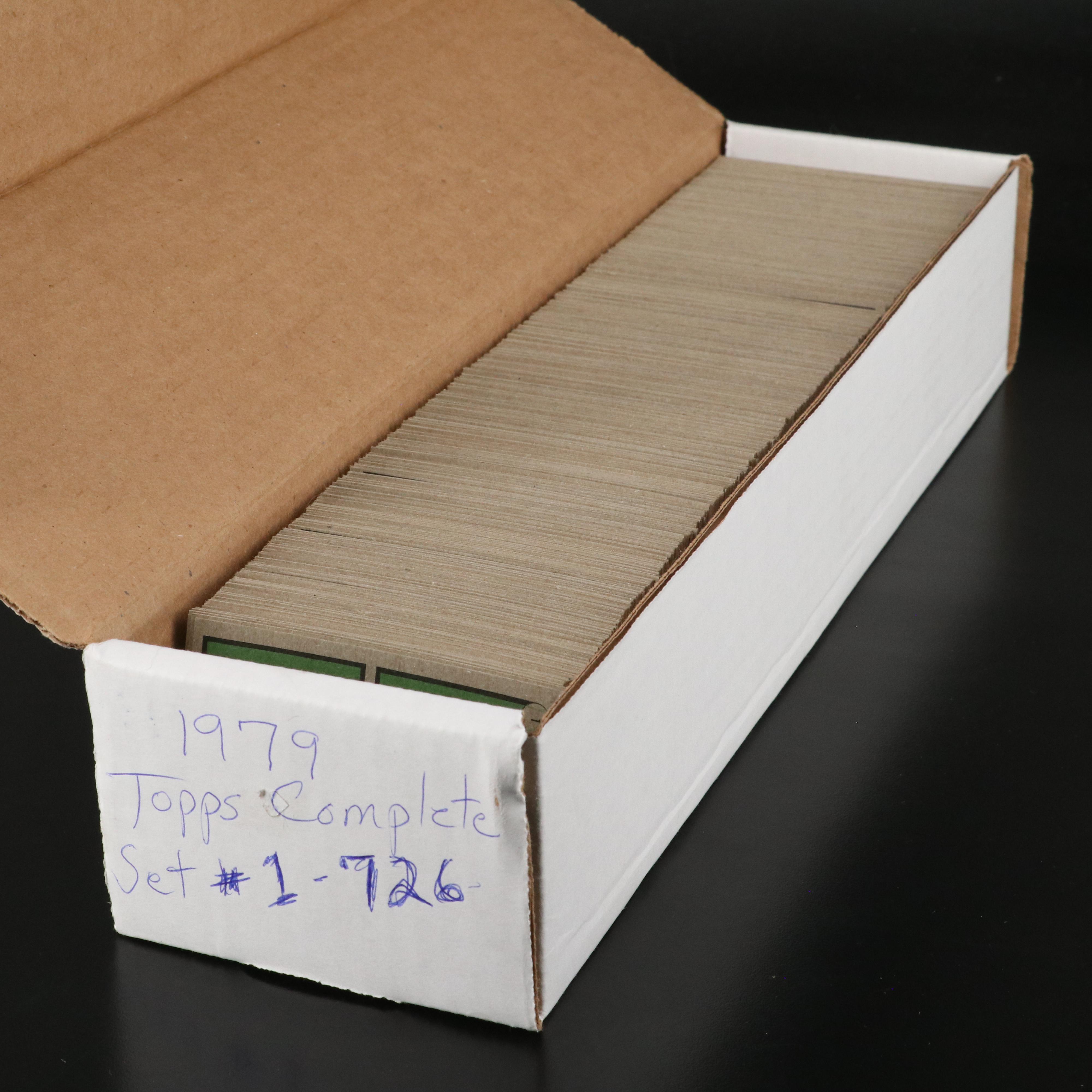 1977, 1978, and 1979 Topps Baseball Card Sets Featuring Eddie Murray Rookie