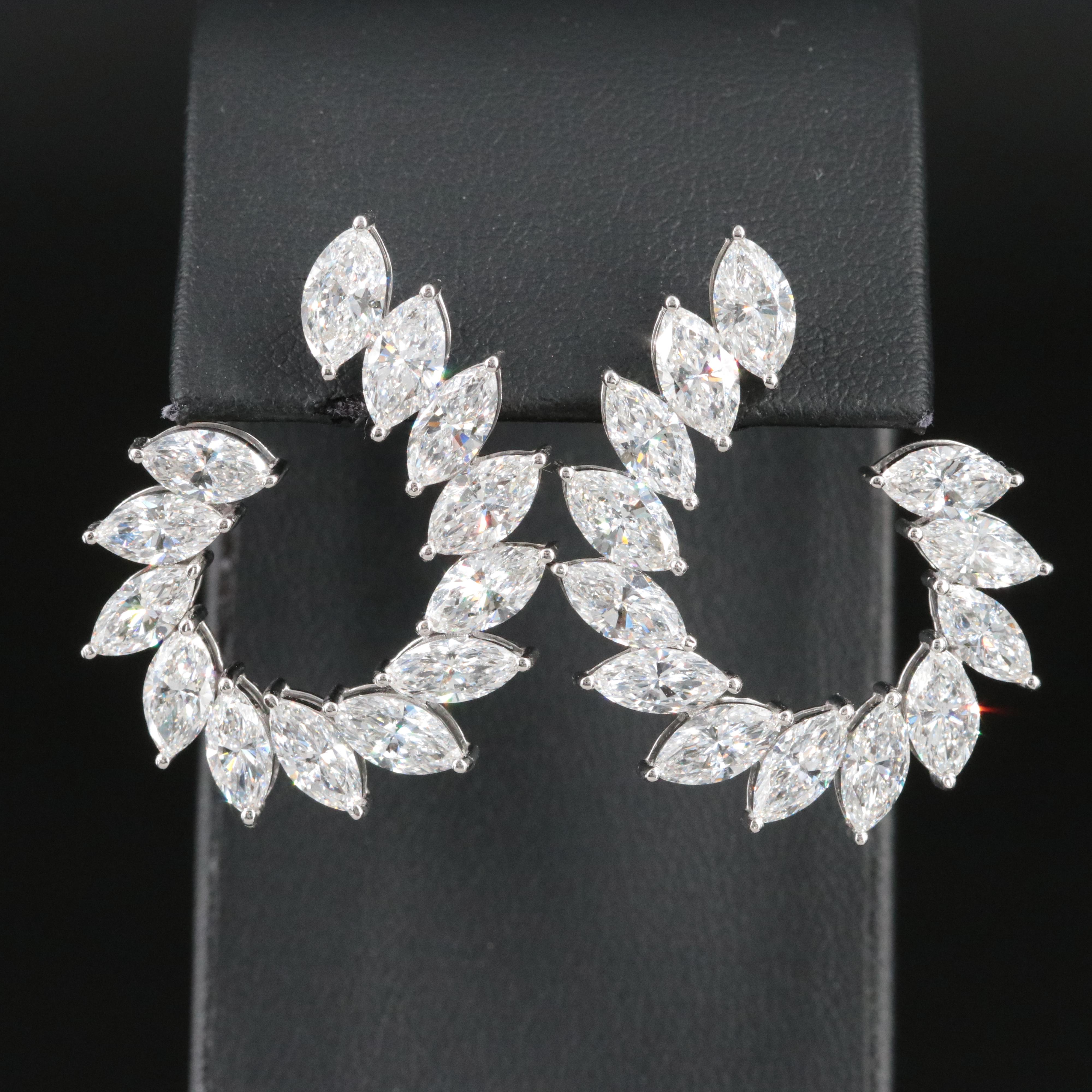 14K 11.68 CTW Lab Grown Diamond Earrings