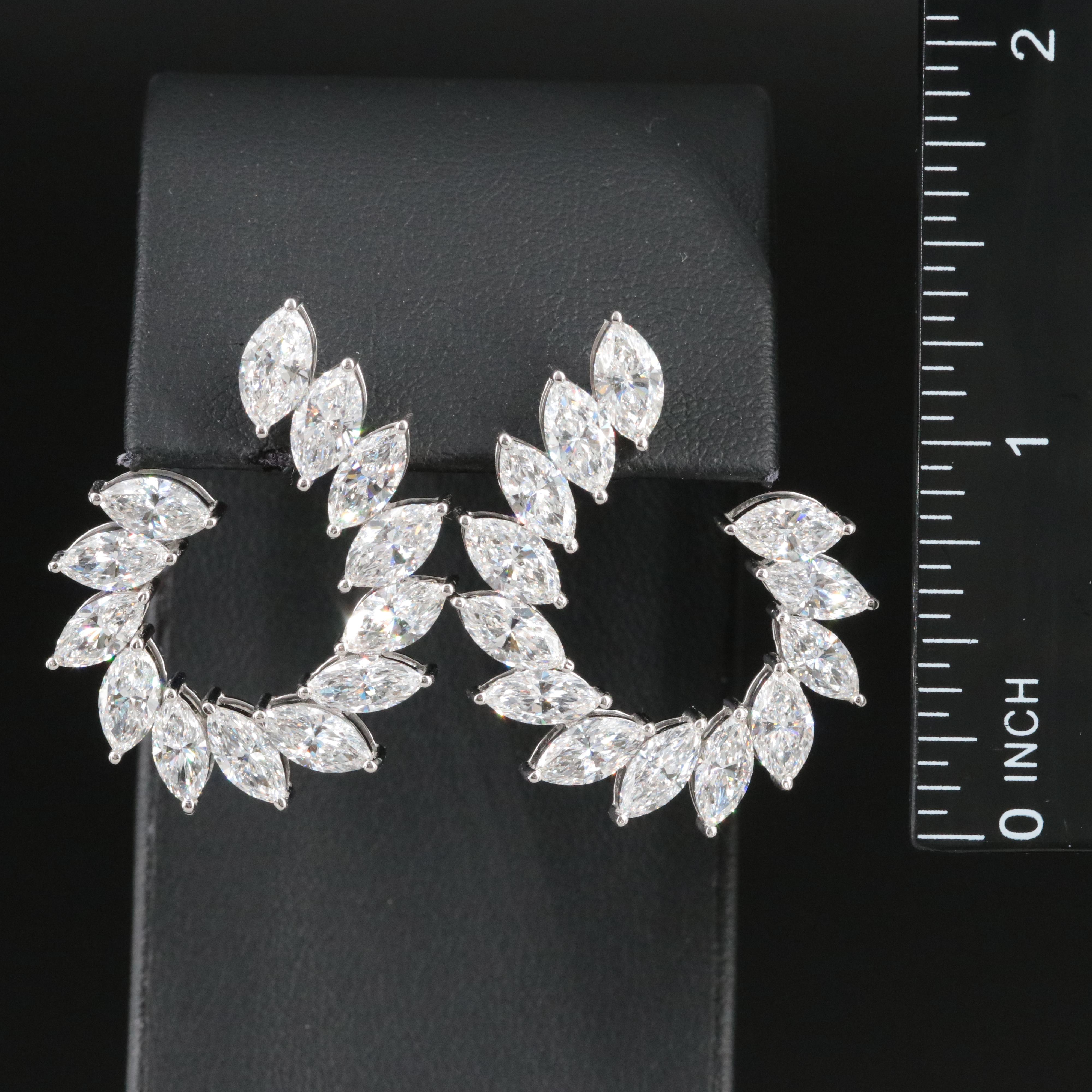 14K 11.68 CTW Lab Grown Diamond Earrings