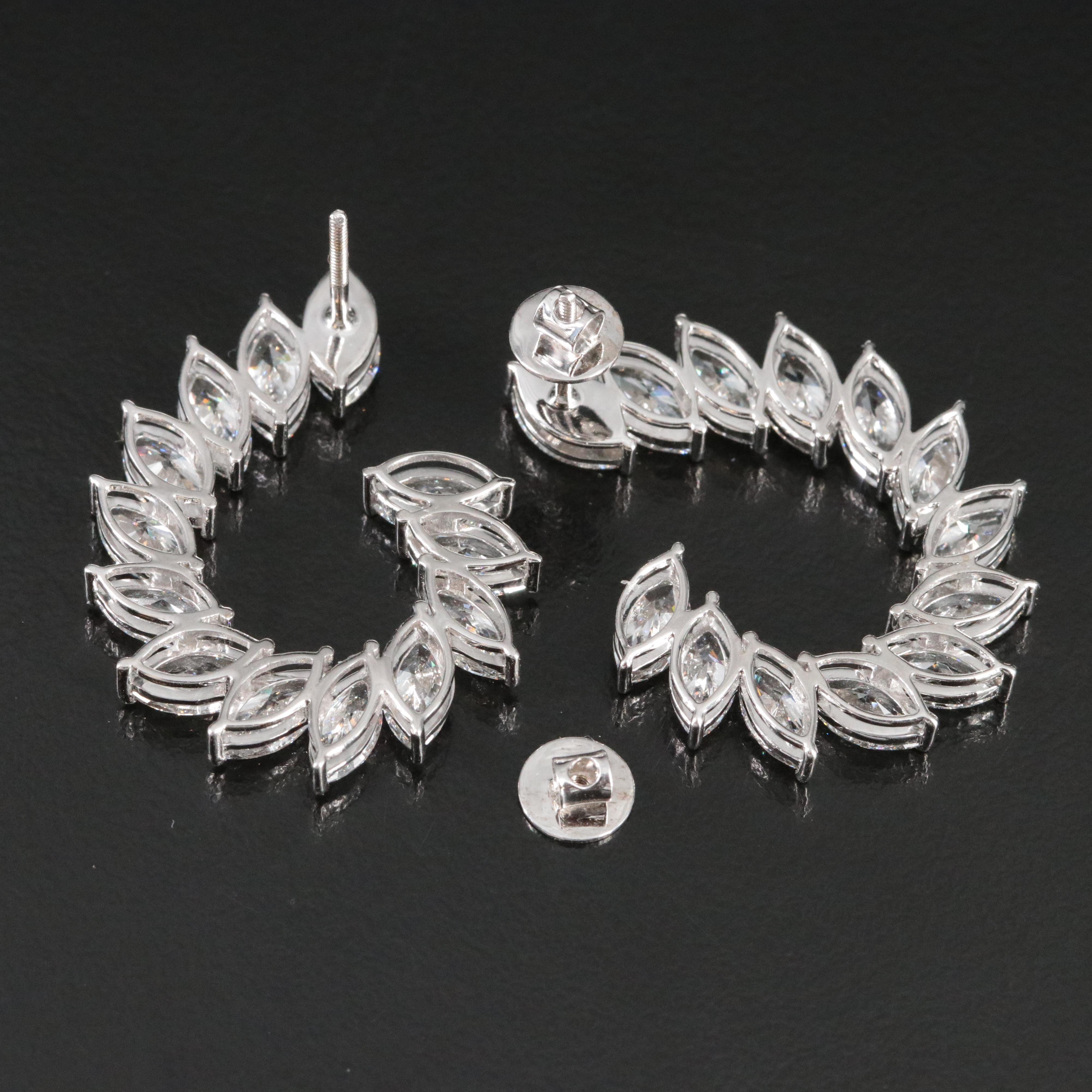 14K 11.68 CTW Lab Grown Diamond Earrings