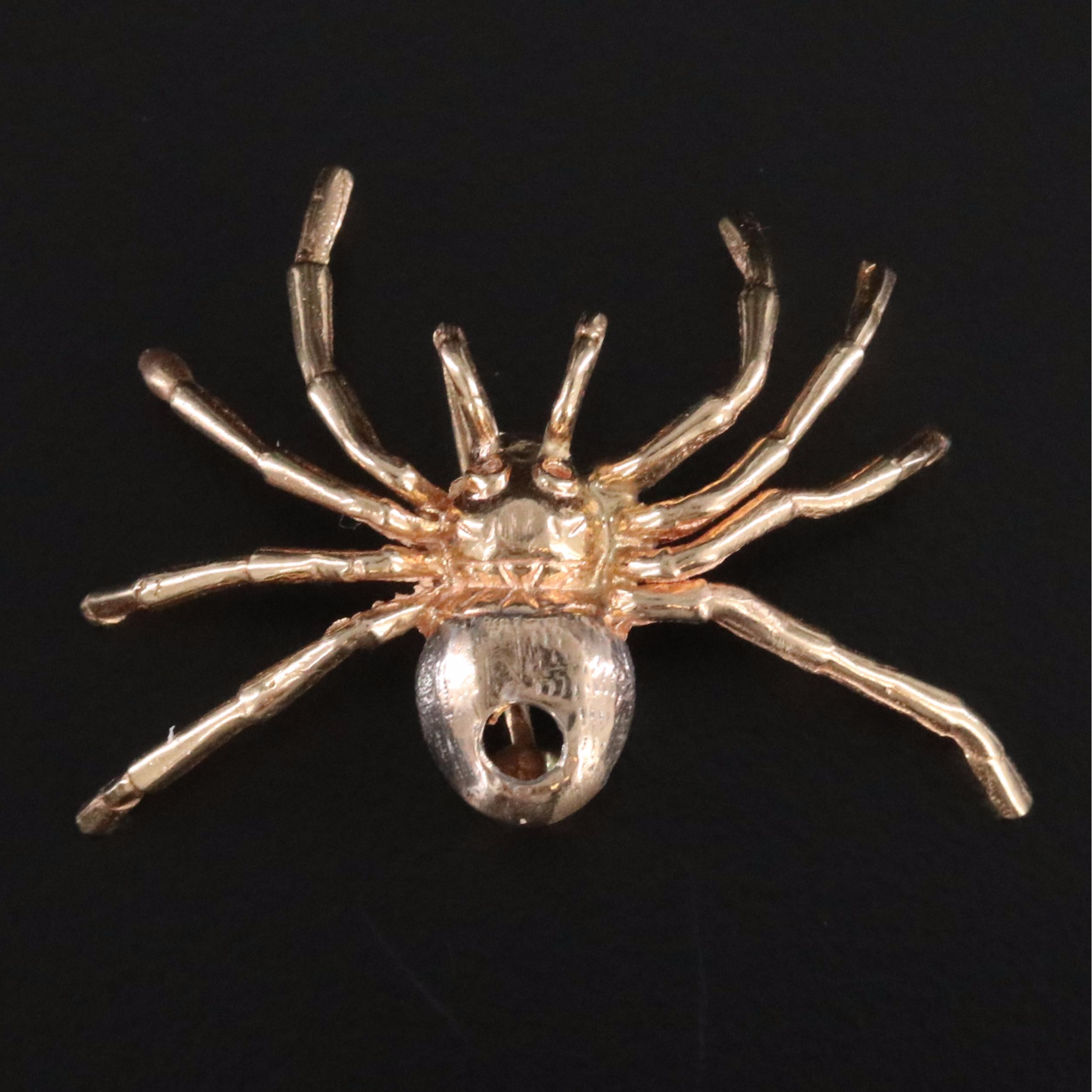 14K Spider Brooch