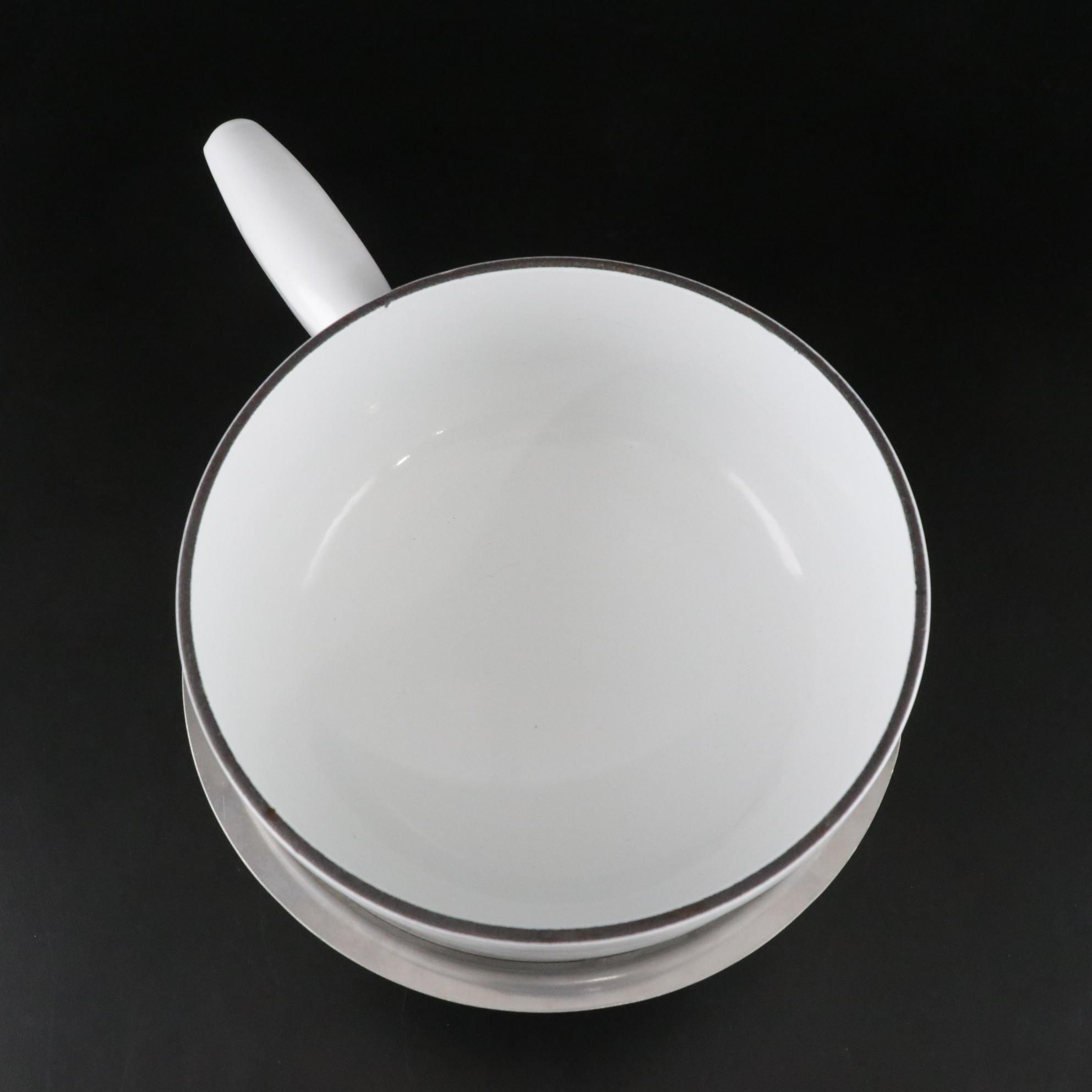 Nomar Fondue Pot with Burner Stand & Au Gratin Plates