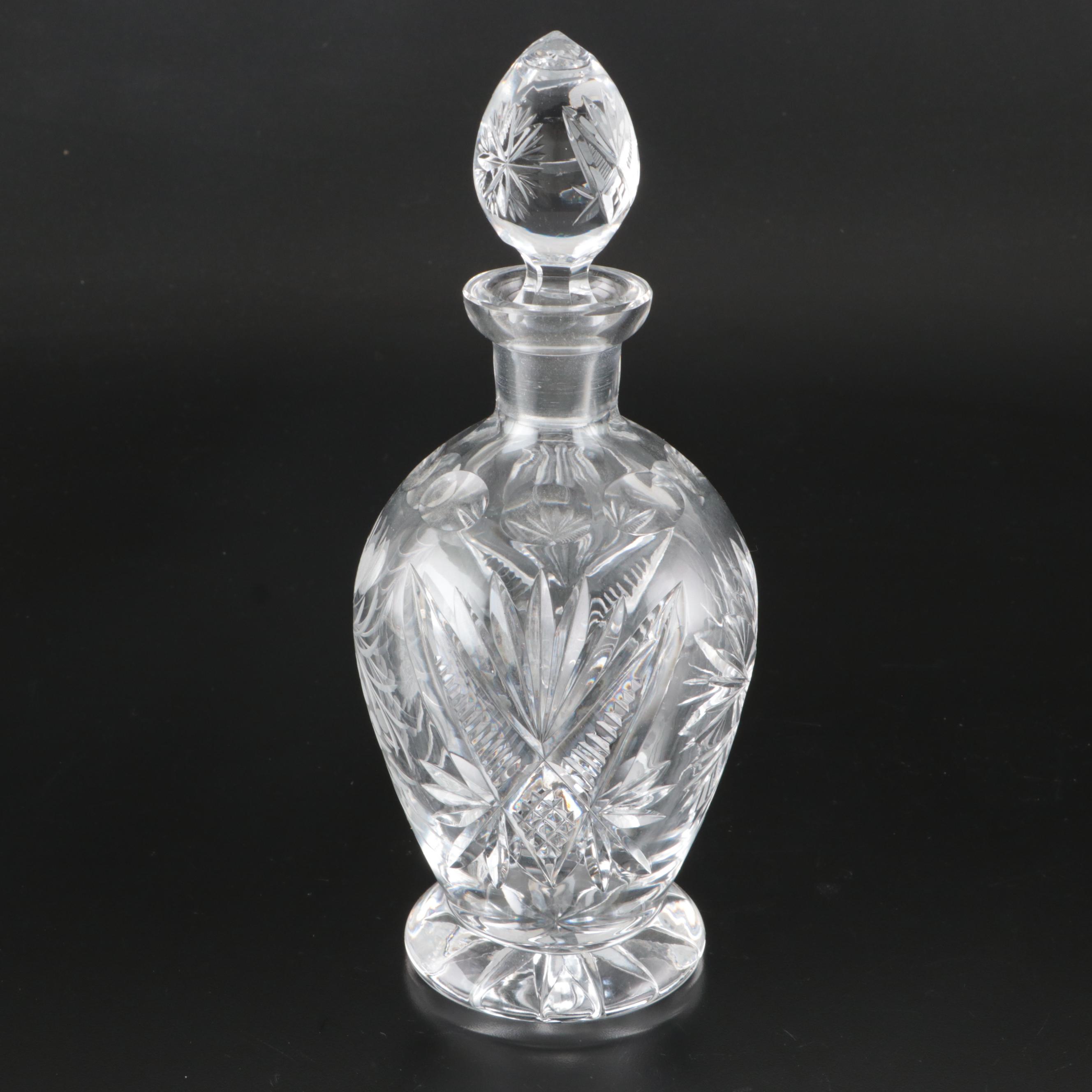 Waterford Crystal Pen Holder and Napkin Ring with Other Decanter