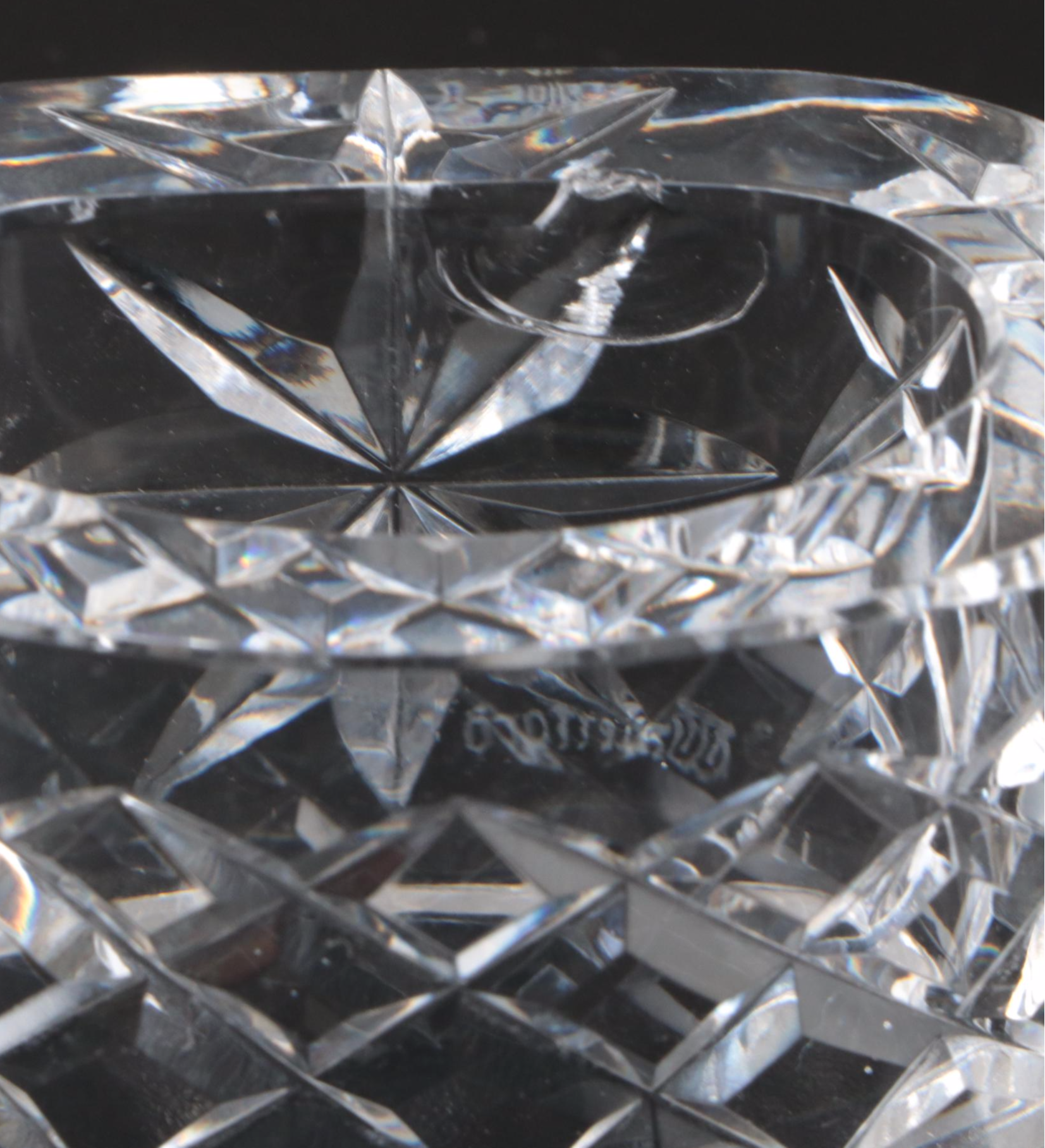 Waterford Crystal Pen Holder and Napkin Ring with Other Decanter