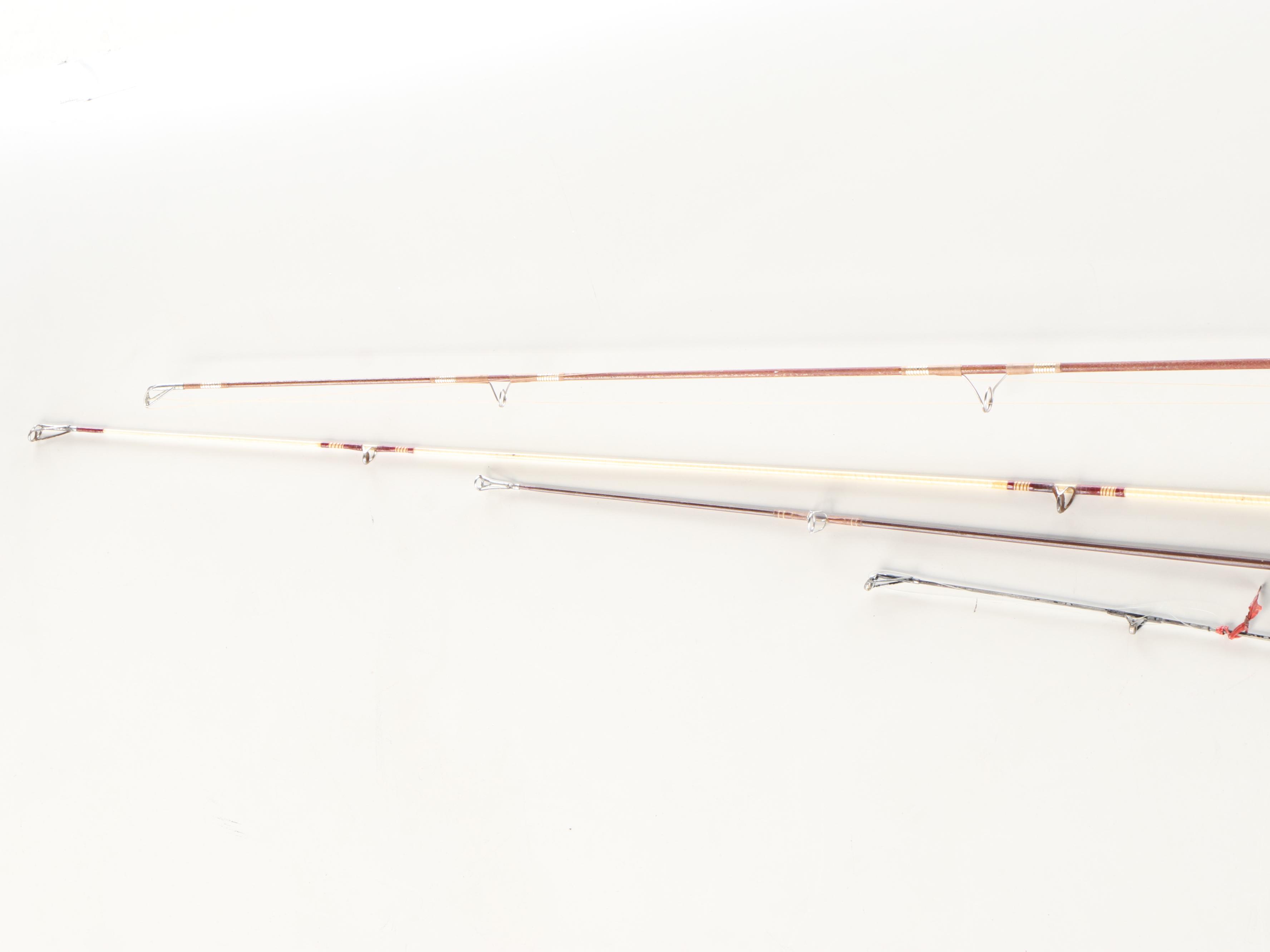 Shakespeare Wonderod and Other Fishing Rods with Cork Handles